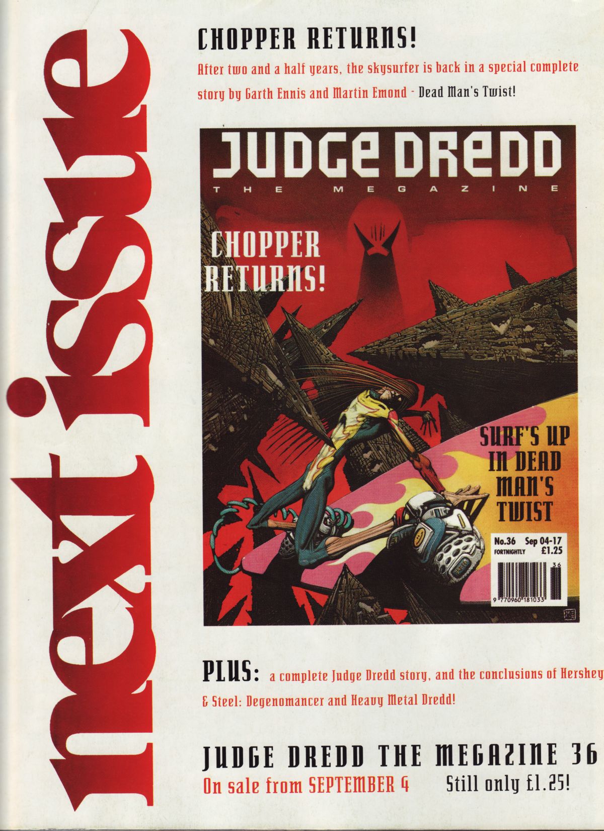 Read online Judge Dredd: The Megazine (vol. 2) comic -  Issue #35 - 44