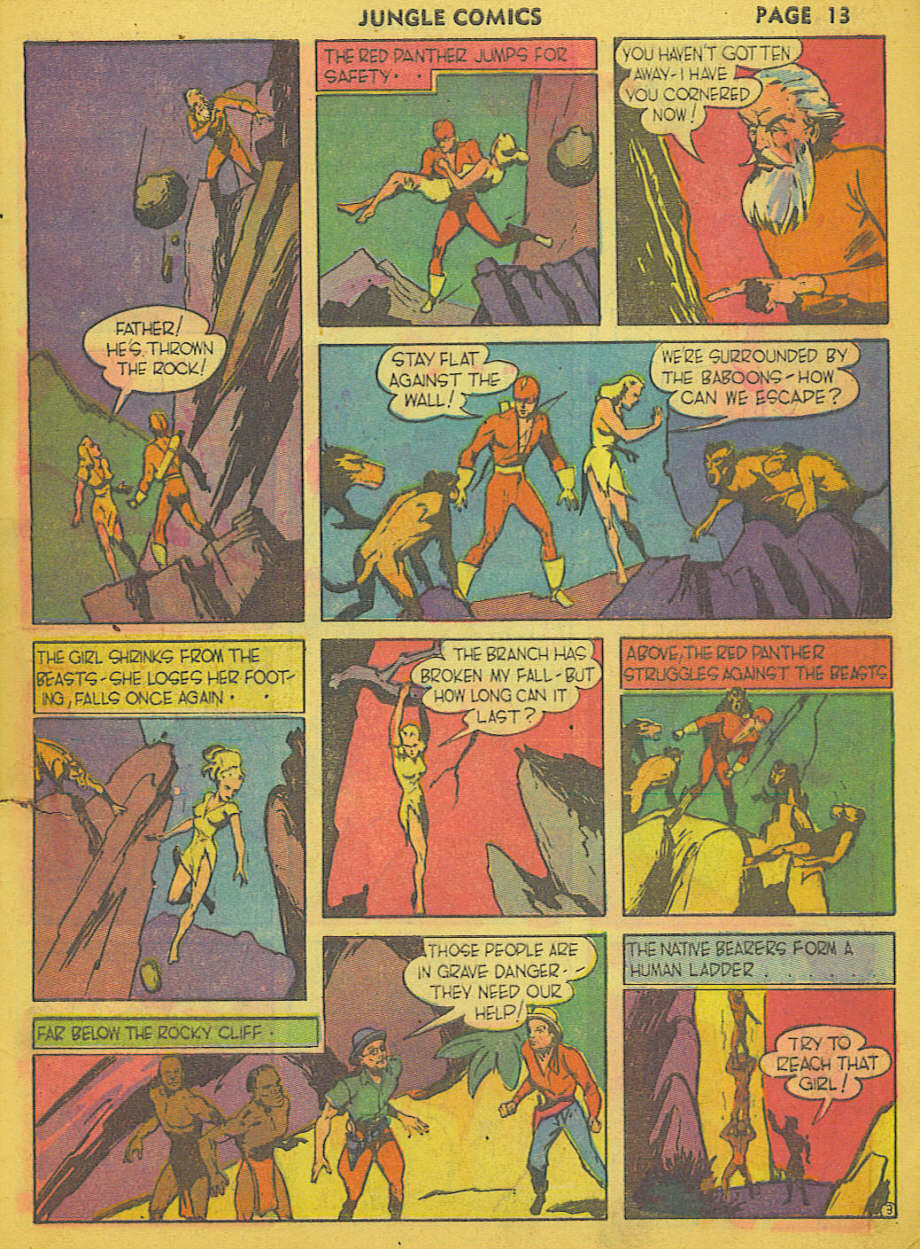 Read online Jungle Comics comic -  Issue #11 - 16