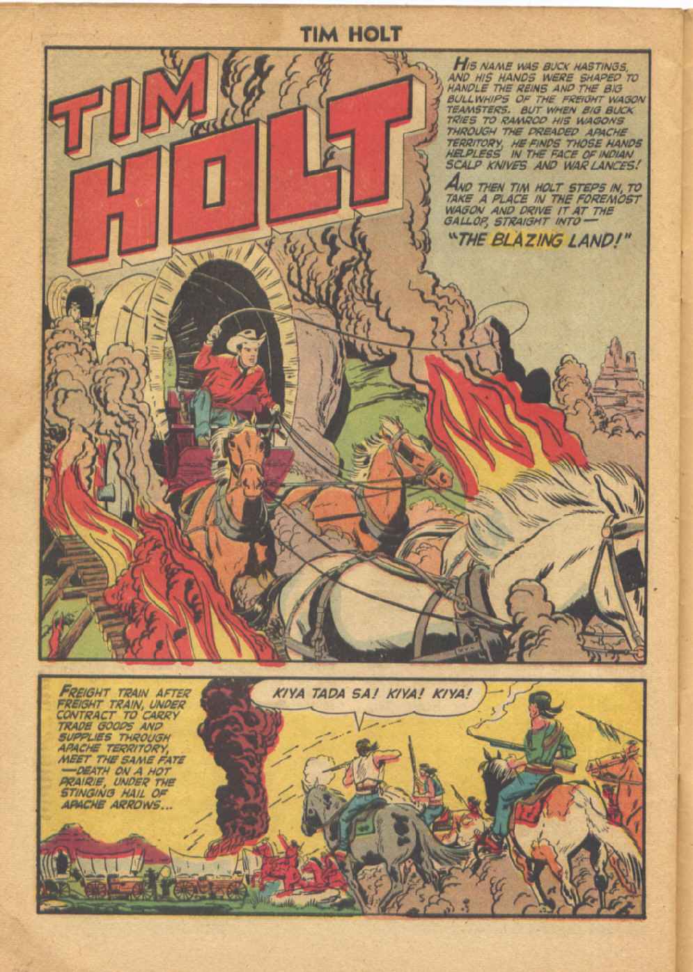 Read online Tim Holt comic -  Issue #22 - 28