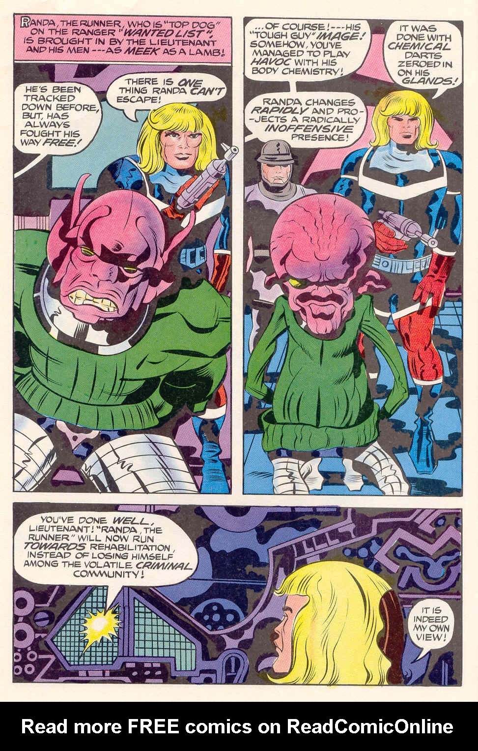 Read online Captain Victory and the Galactic Rangers (1981) comic -  Issue #13 - 18