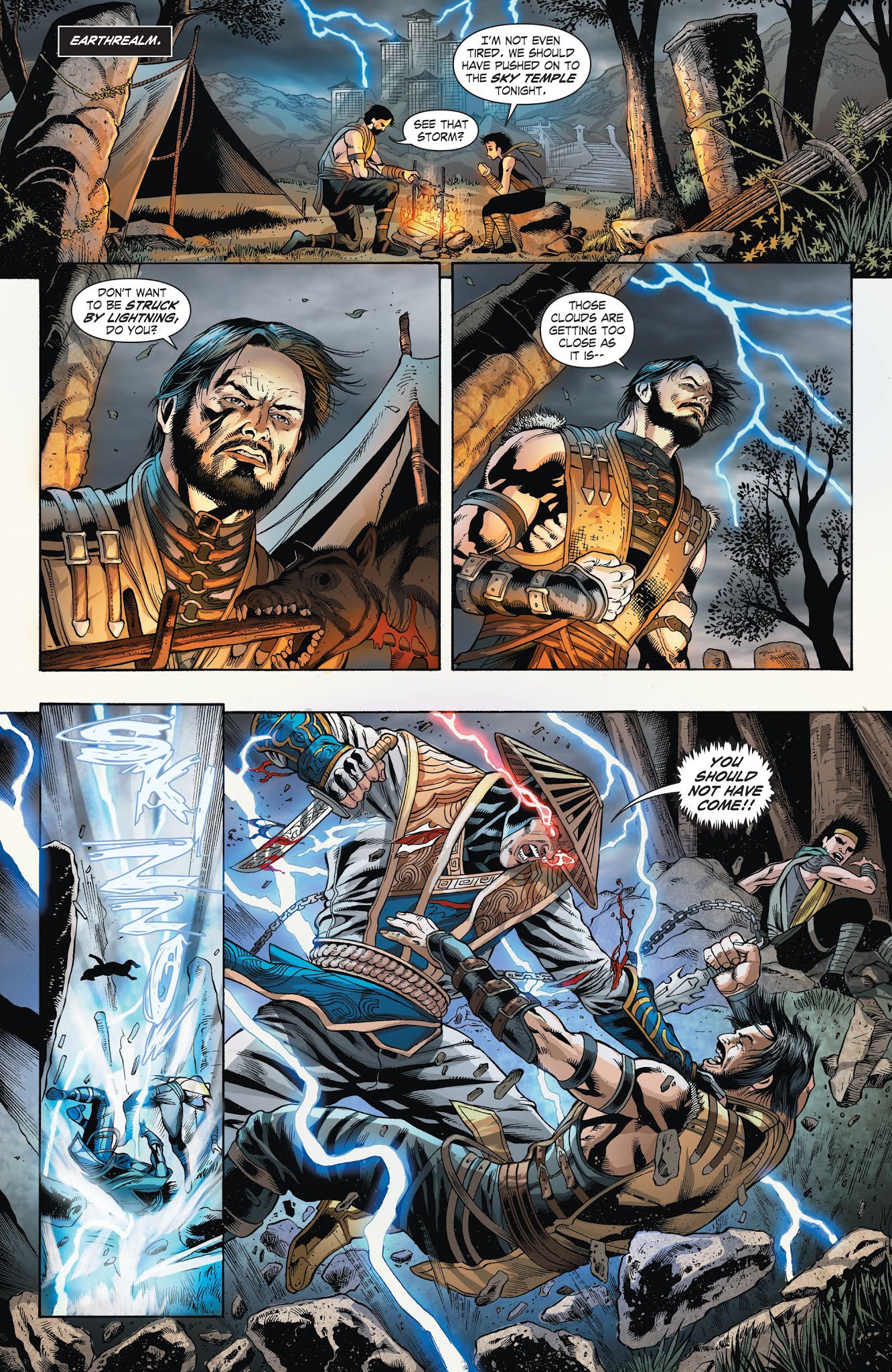 Read online Mortal Kombat X [I] comic -  Issue # _TPB 1 - 98