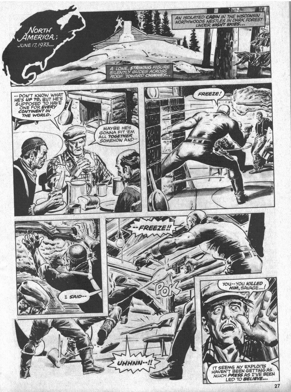 Read online Doc Savage (1975) comic -  Issue #5 - 27