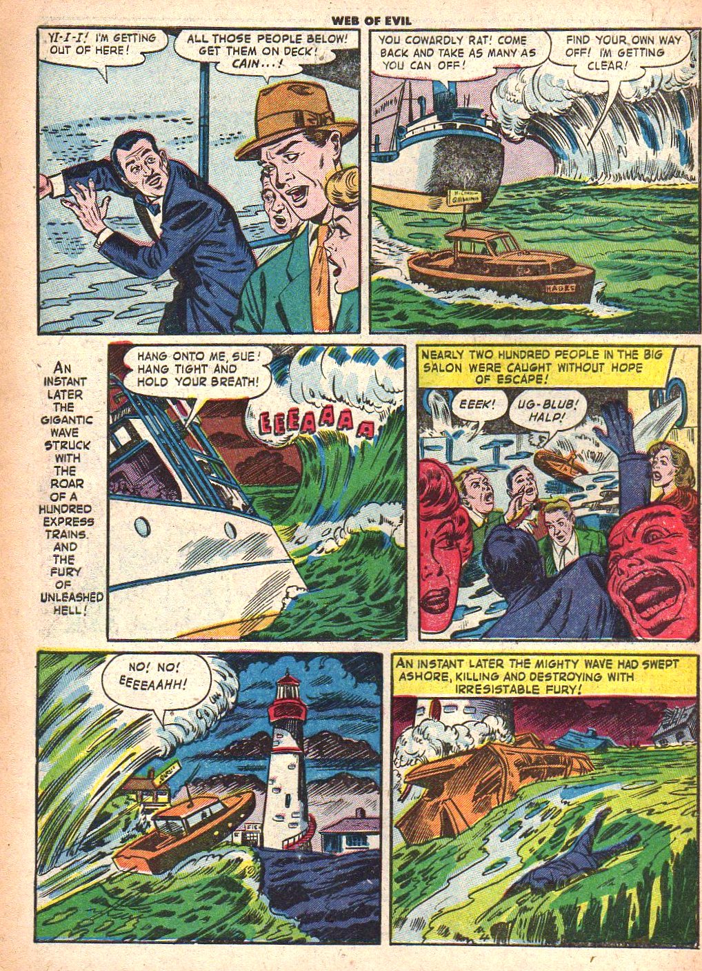 Read online Web of Evil comic -  Issue #7 - 6