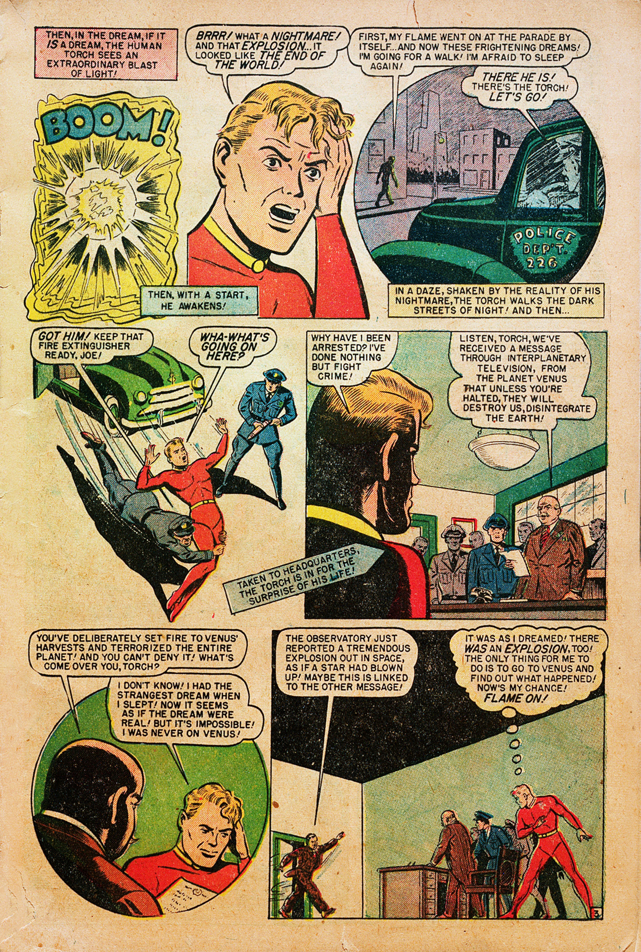 Read online The Human Torch (1940) comic -  Issue #35 - 5