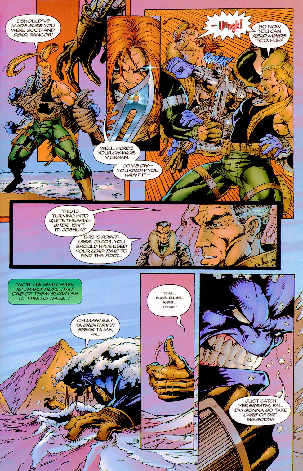 Read online Codename: Strykeforce comic -  Issue #8 - 19