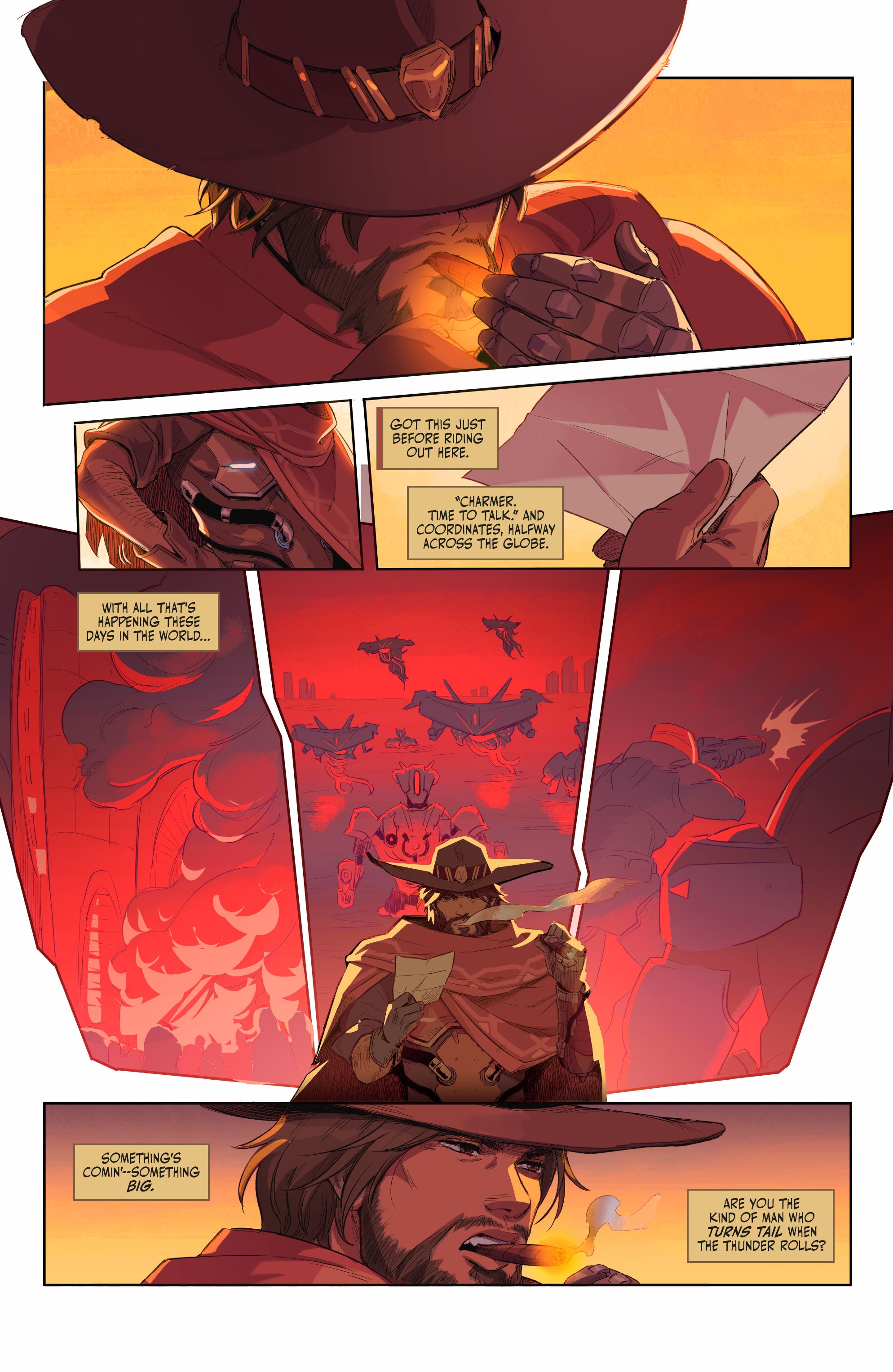 Read online Overwatch: New Blood comic -  Issue #1 - 4