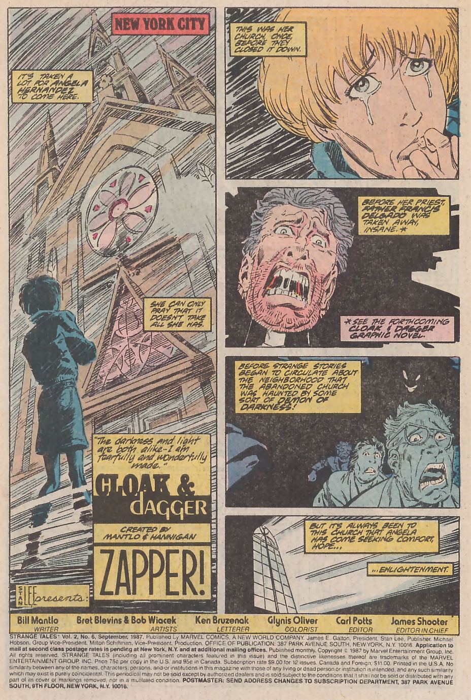 Read online Strange Tales (1987) comic -  Issue #6 - 2