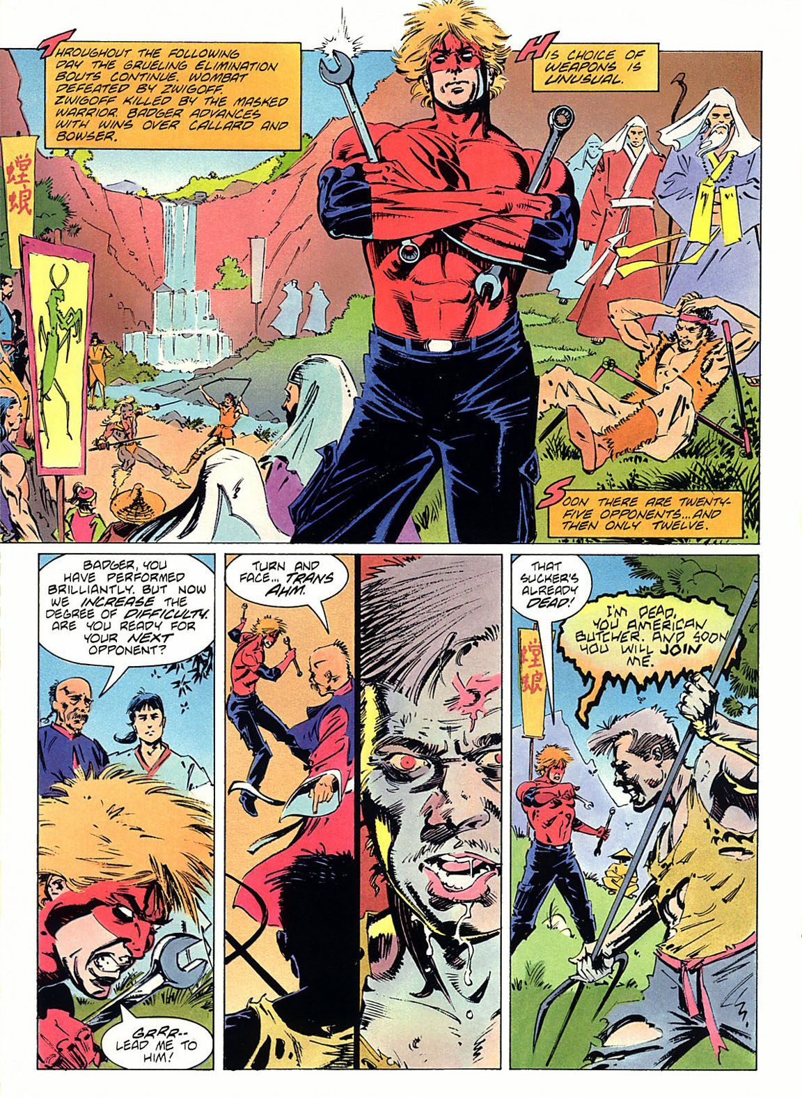 Read online Badger: Hexbreaker comic -  Issue # Full - 40