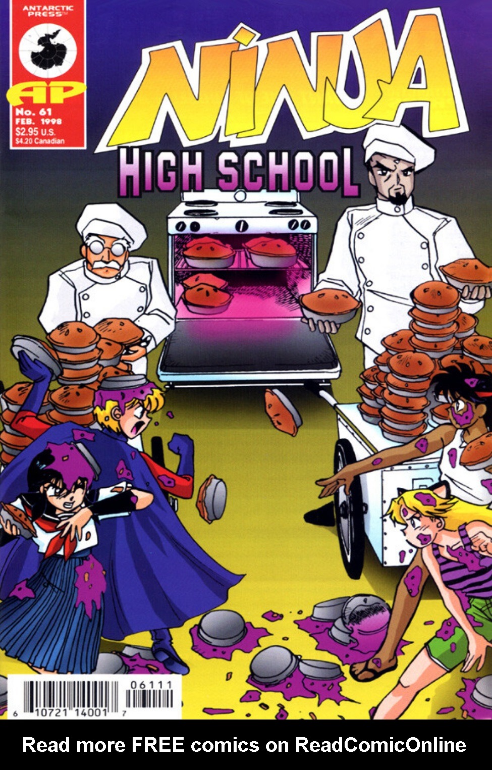 Read online Ninja High School (1986) comic -  Issue #61 - 1
