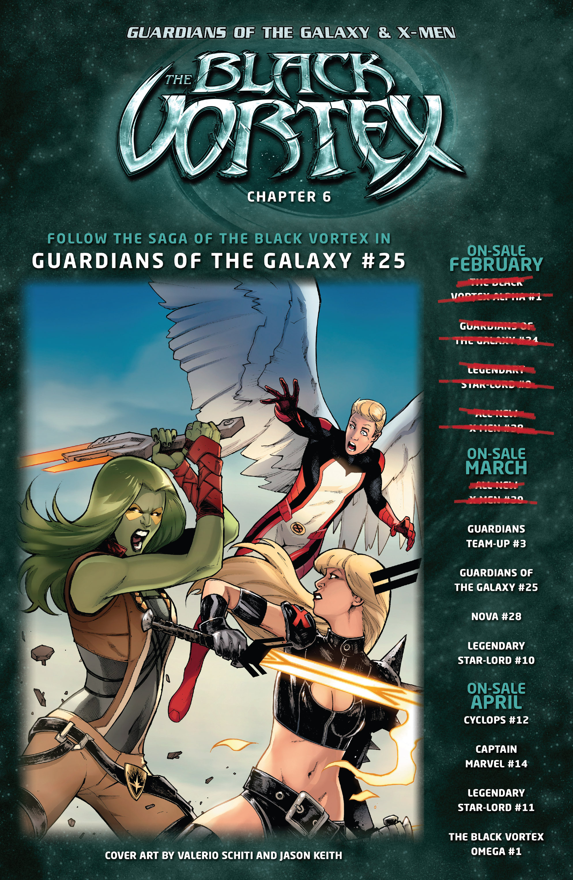 Read online Guardians of the Galaxy and X-Men: The Black Vortex comic -  Issue # TPB (Part 2) - 33