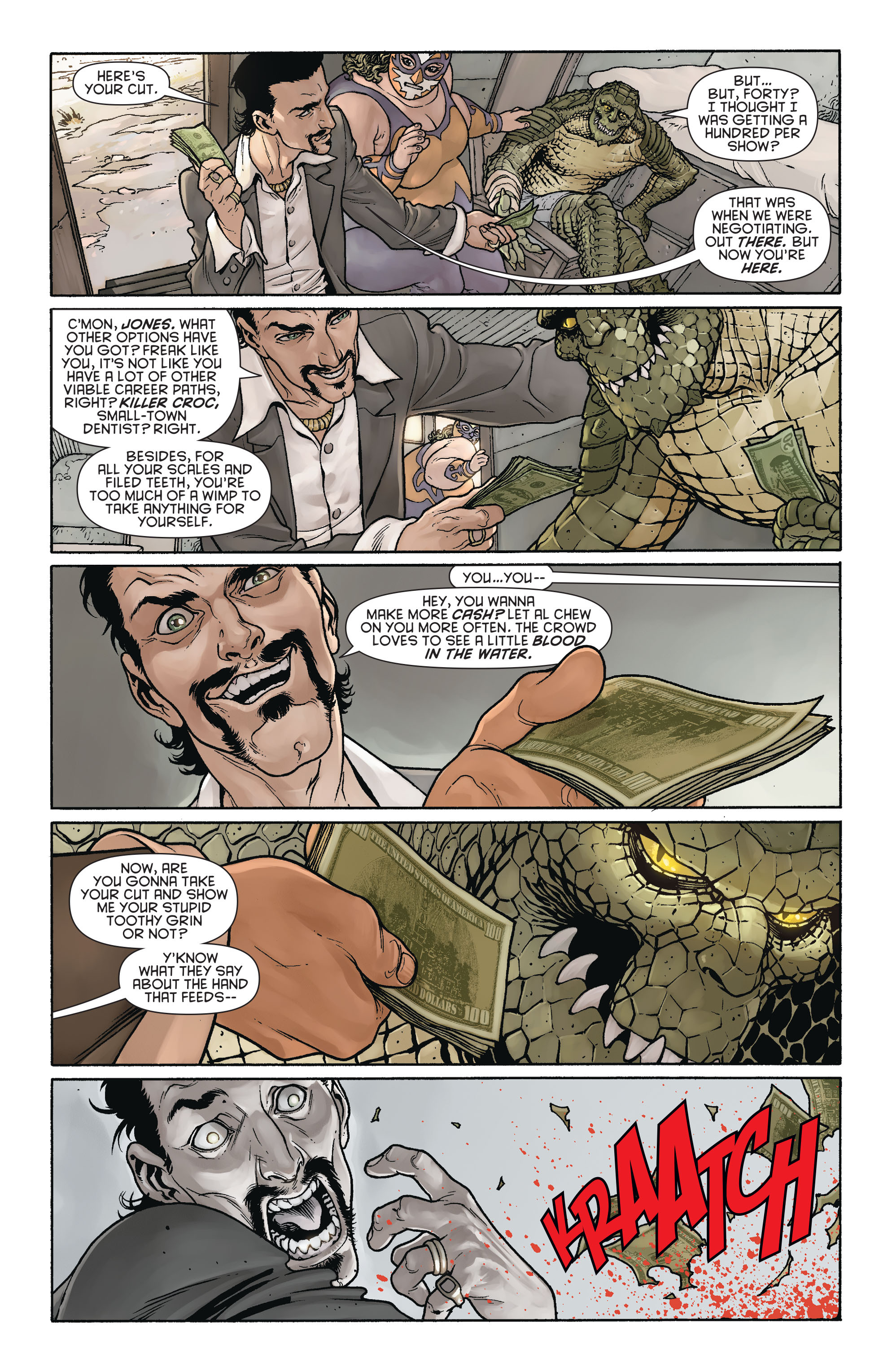 Read online Batman: Arkham: Killer Croc comic -  Issue # Full - 273