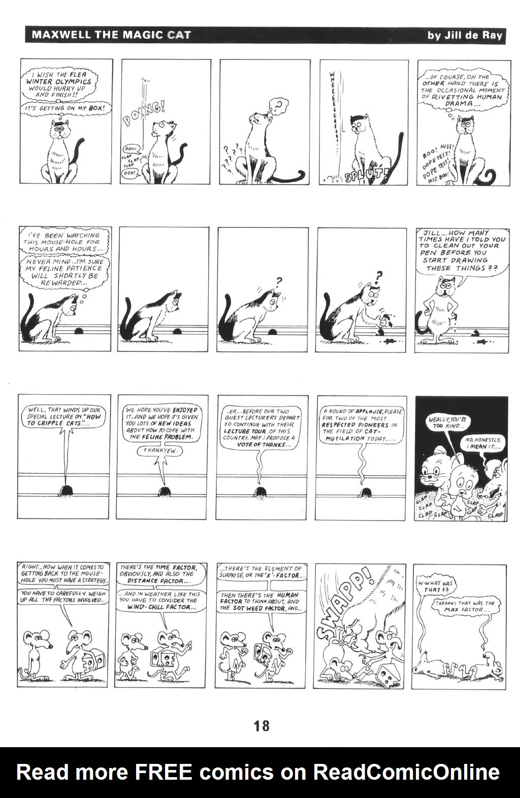 Read online Alan Moore's Maxwell the Magic Cat comic -  Issue #2 - 17