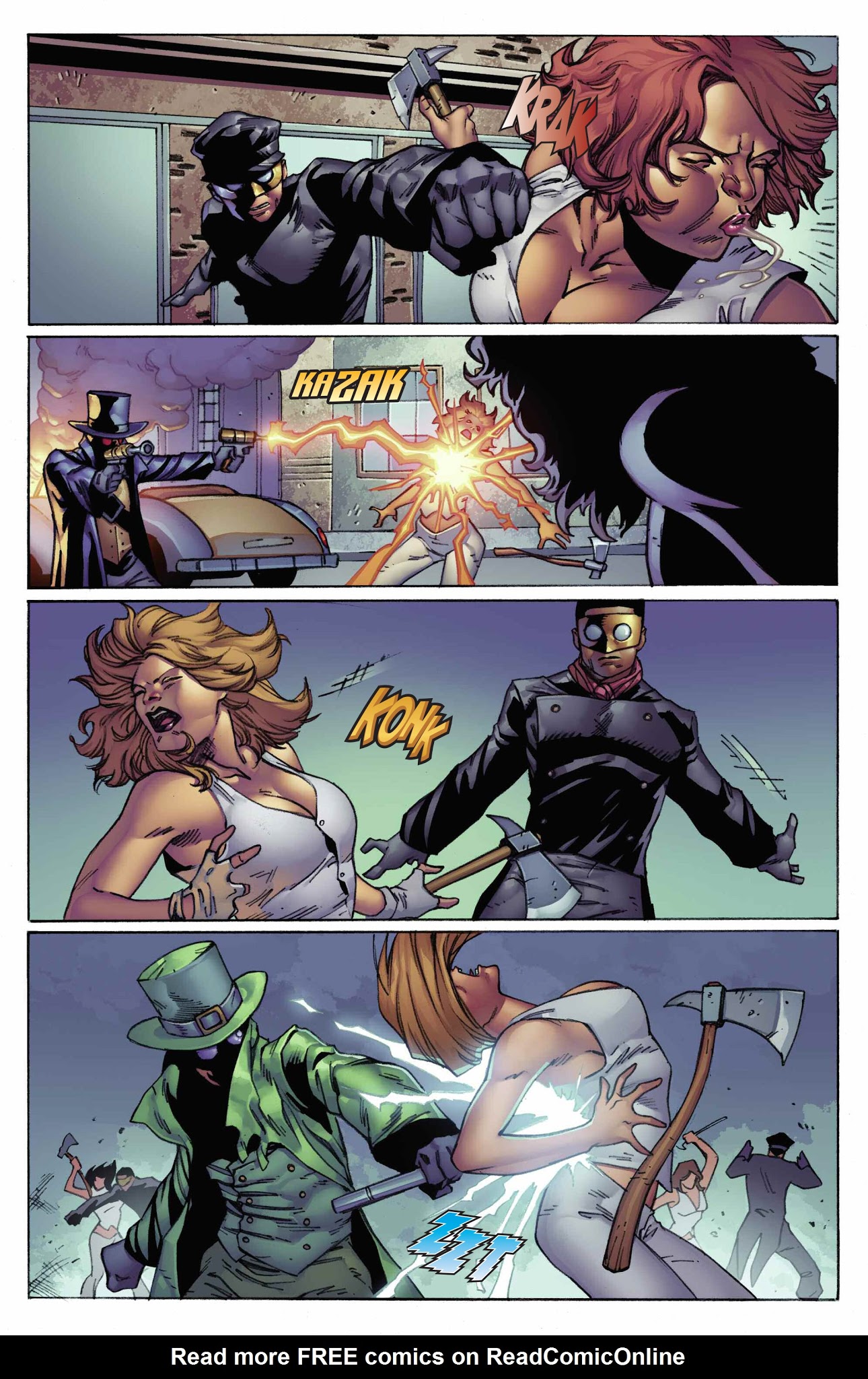 Read online Legenderry: Green Hornet comic -  Issue #4 - 15