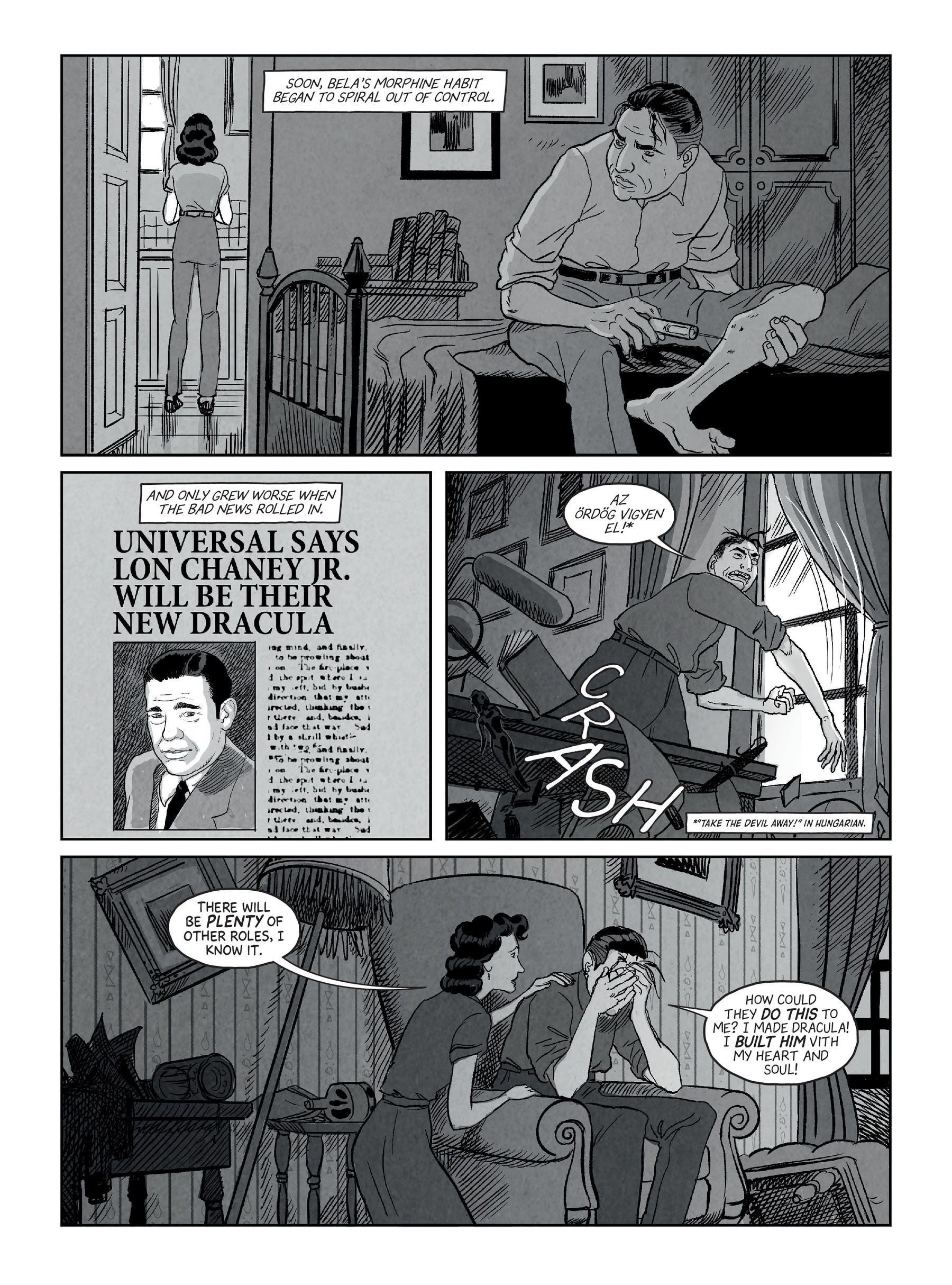 Read online Lugosi: The Rise & Fall of Hollywood's Dracula comic -  Issue # TPB (Part 2) - 13