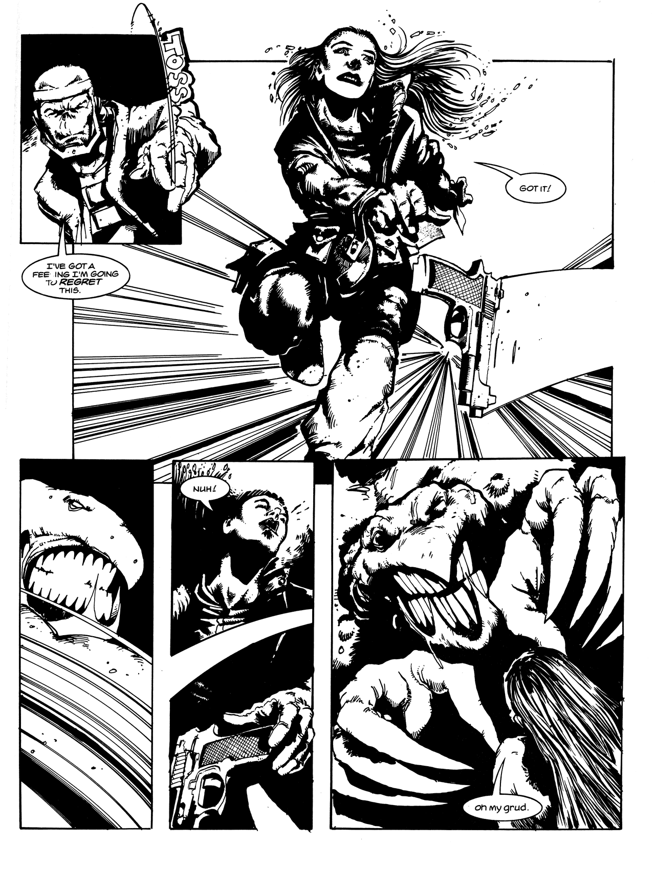 Read online Judge Dredd: The Megazine (vol. 2) comic -  Issue #60 - 37
