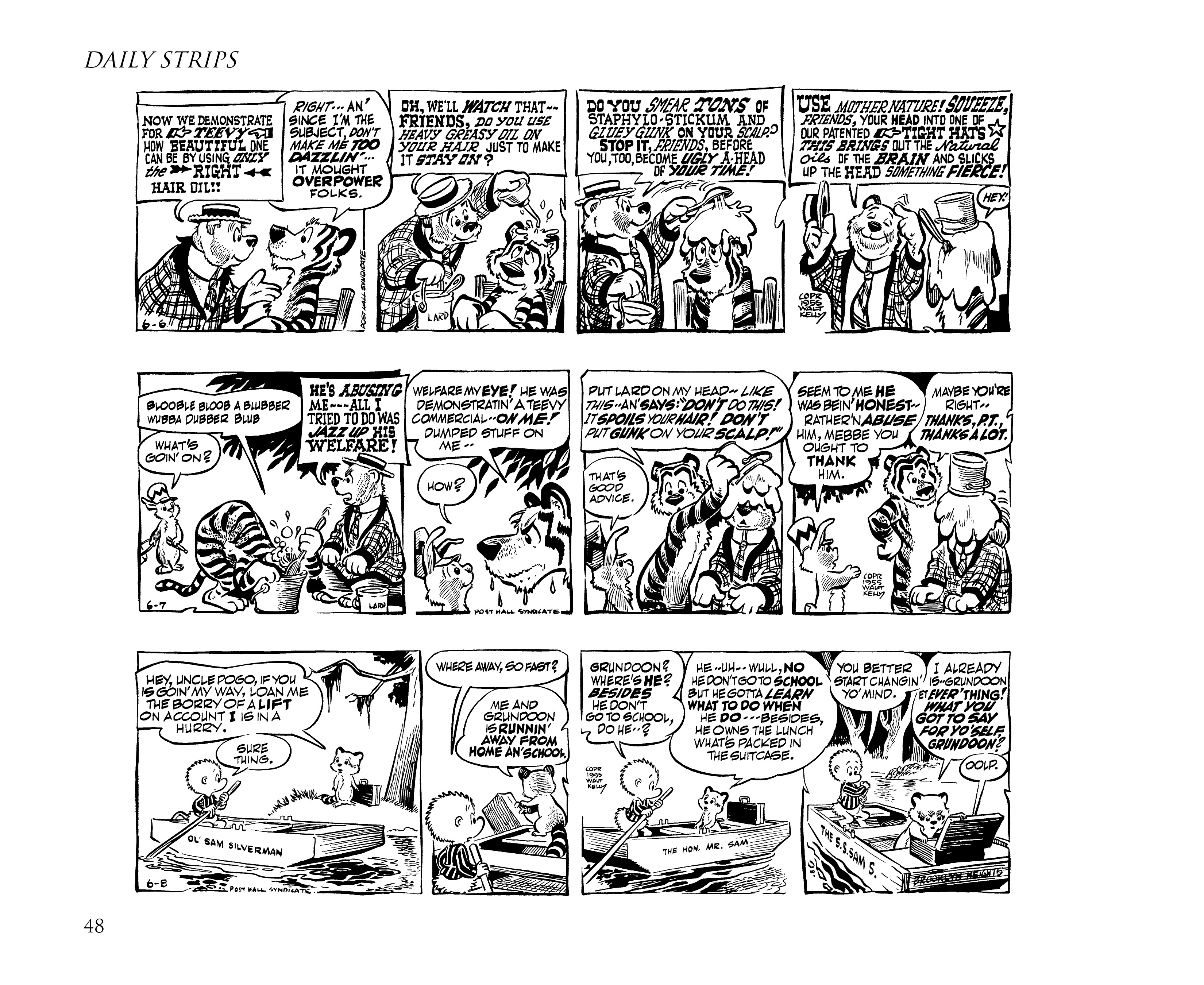 Read online Pogo by Walt Kelly: The Complete Syndicated Comic Strips comic -  Issue # TPB 4 (Part 1) - 60