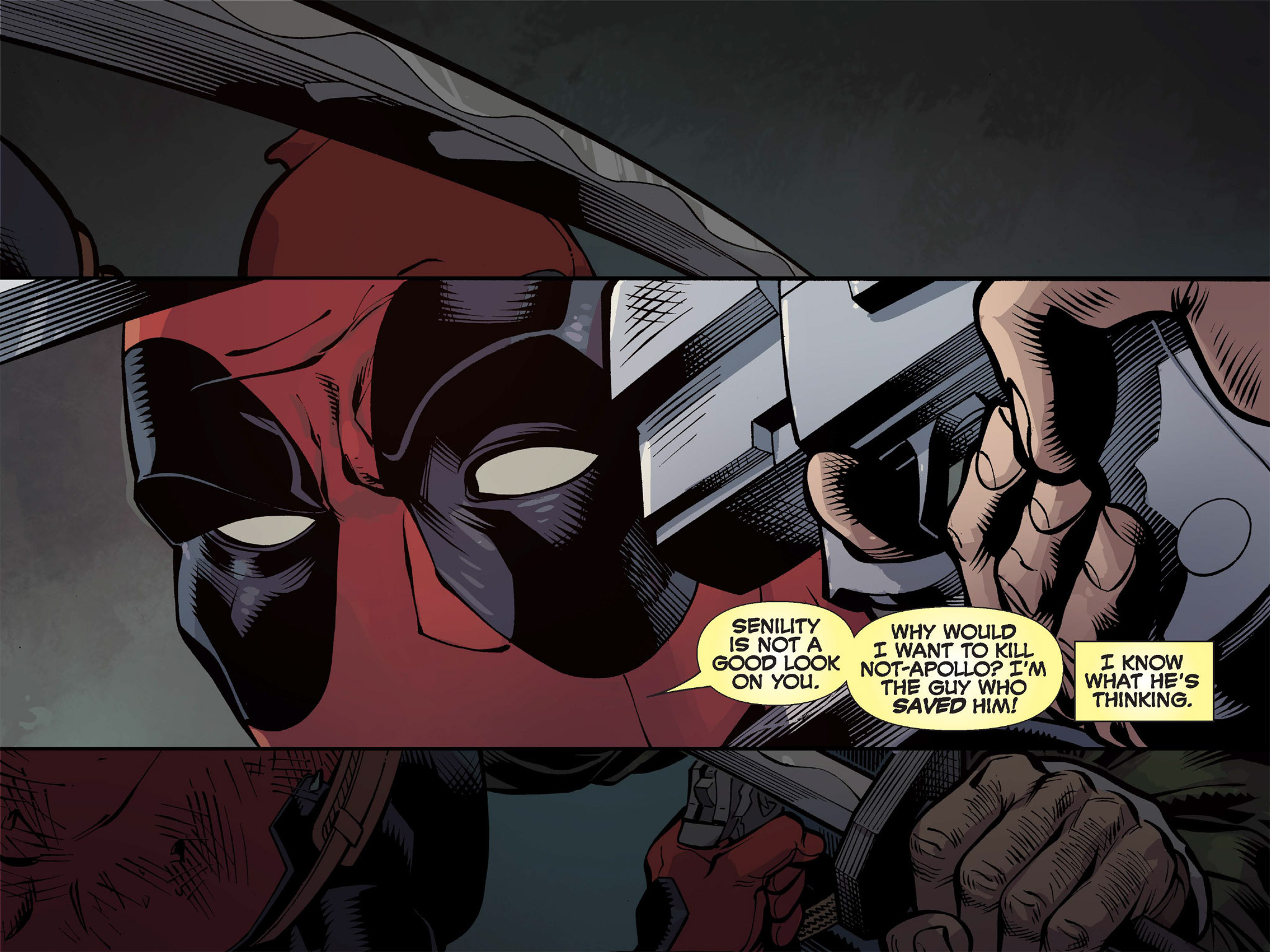 Read online Deadpool & Cable: Split Second Infinite Comic comic -  Issue #2 - 8