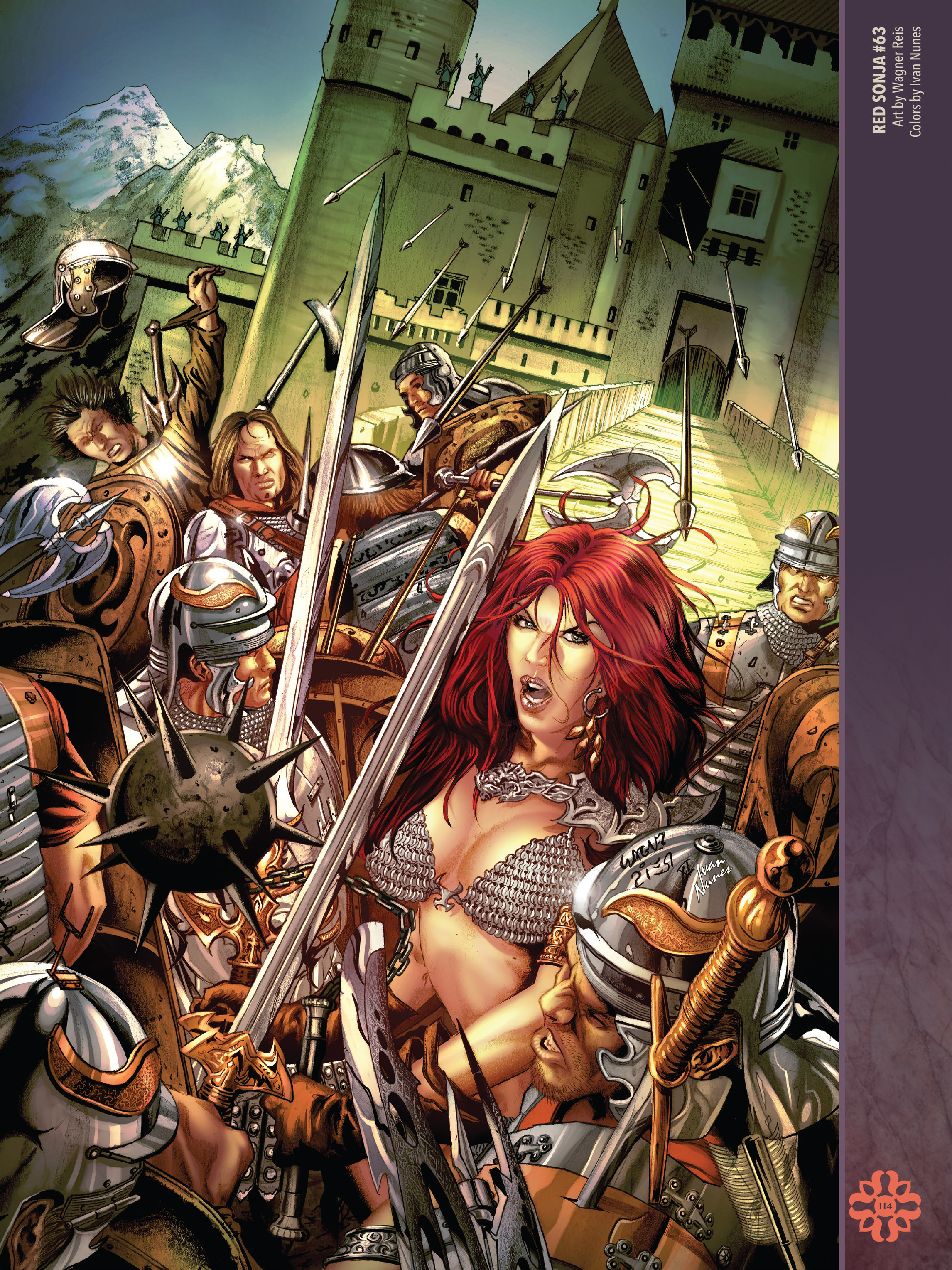 Read online The Art of Red Sonja comic -  Issue # TPB 2 (Part 2) - 15