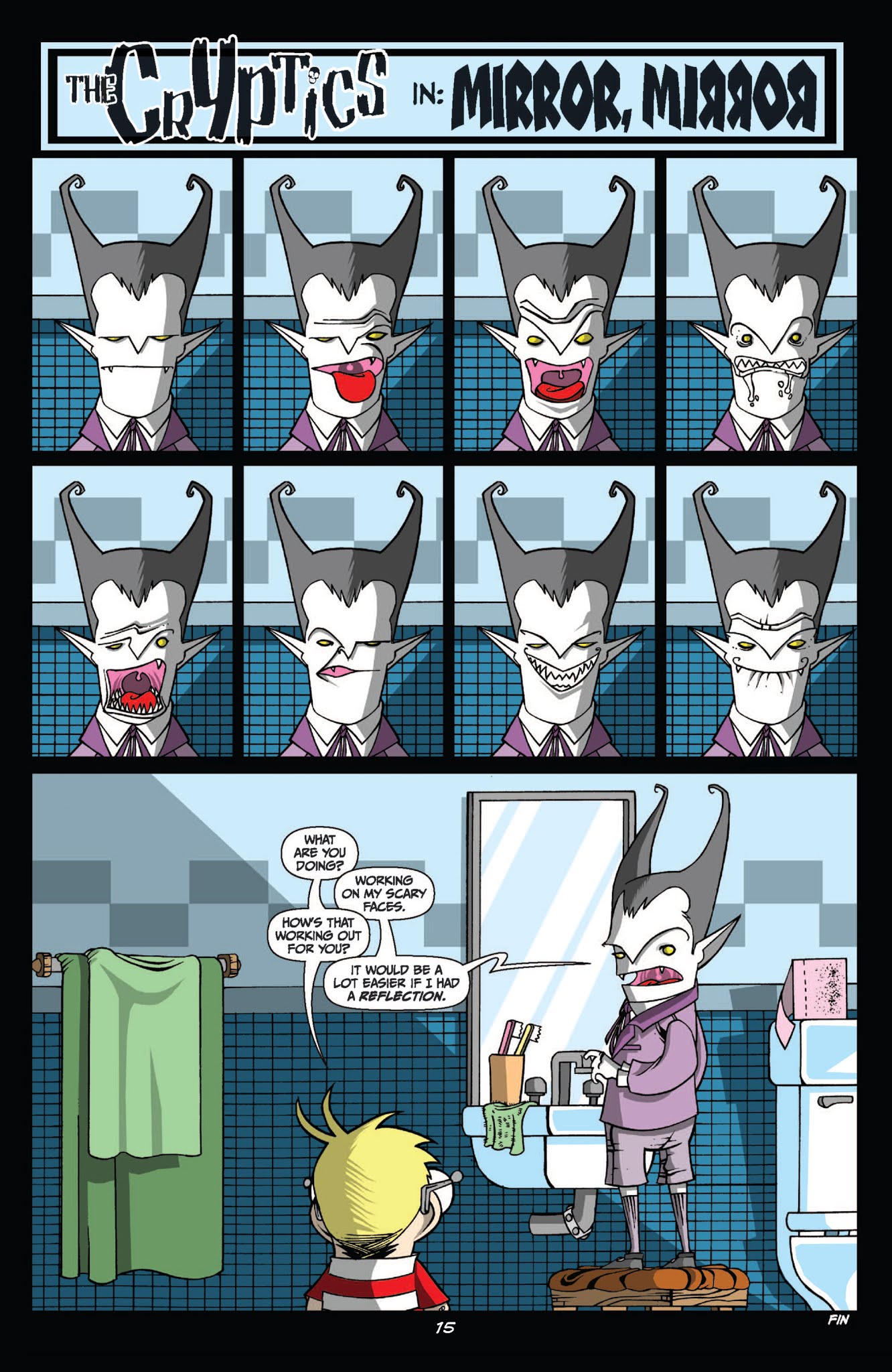 Read online The Cryptics comic -  Issue # TPB - 16