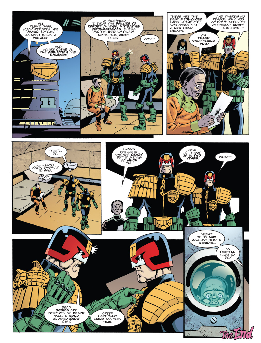 Read online Judge Dredd Megazine (Vol. 5) comic -  Issue #271 - 14