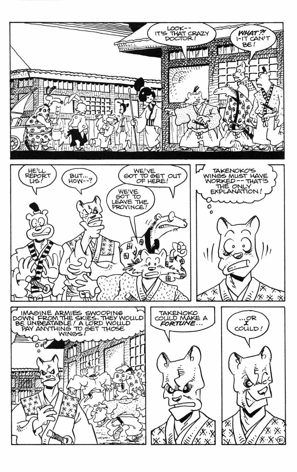 Usagi Yojimbo (1996) Issue #80 #80 - English 23