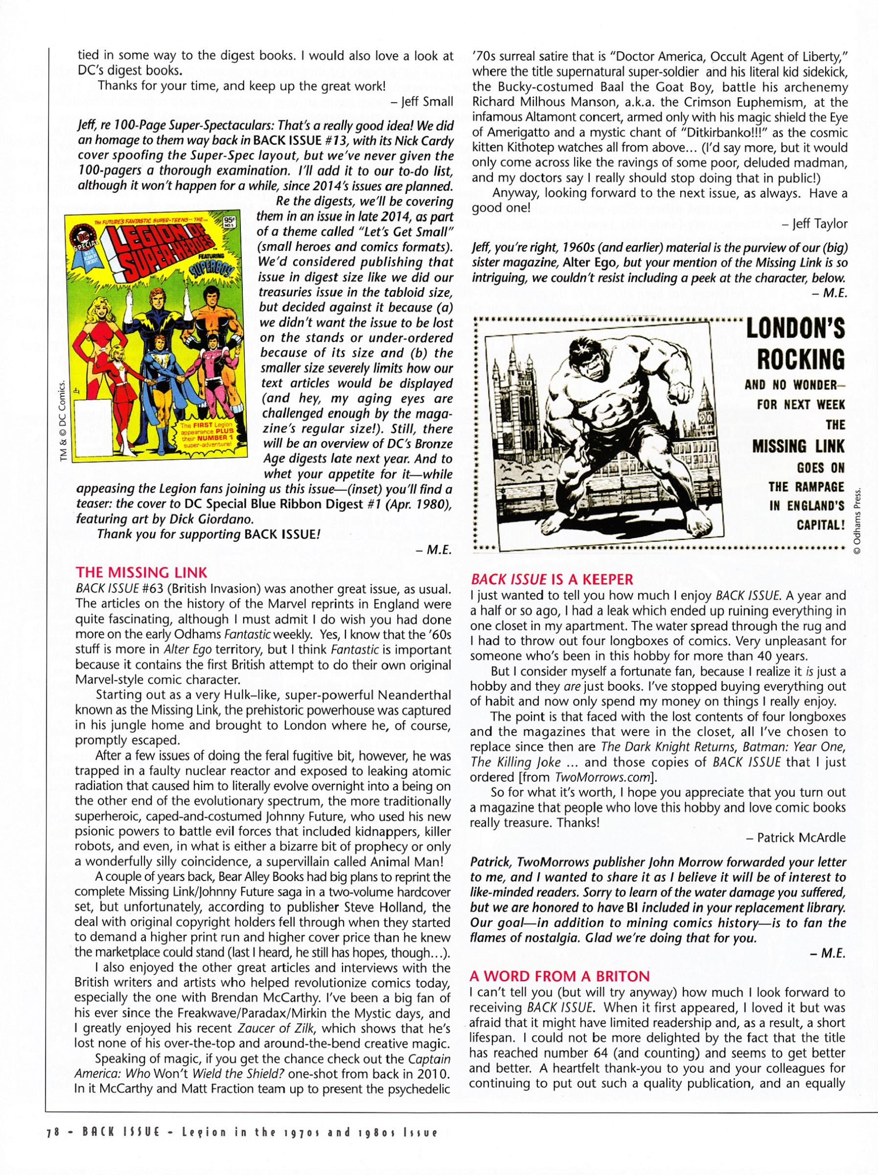 Read online Back Issue comic -  Issue #68 - 80