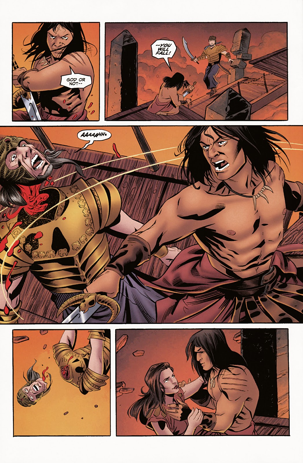 Conan the Barbarian: The Mask of Acheron issue Full - Page 53
