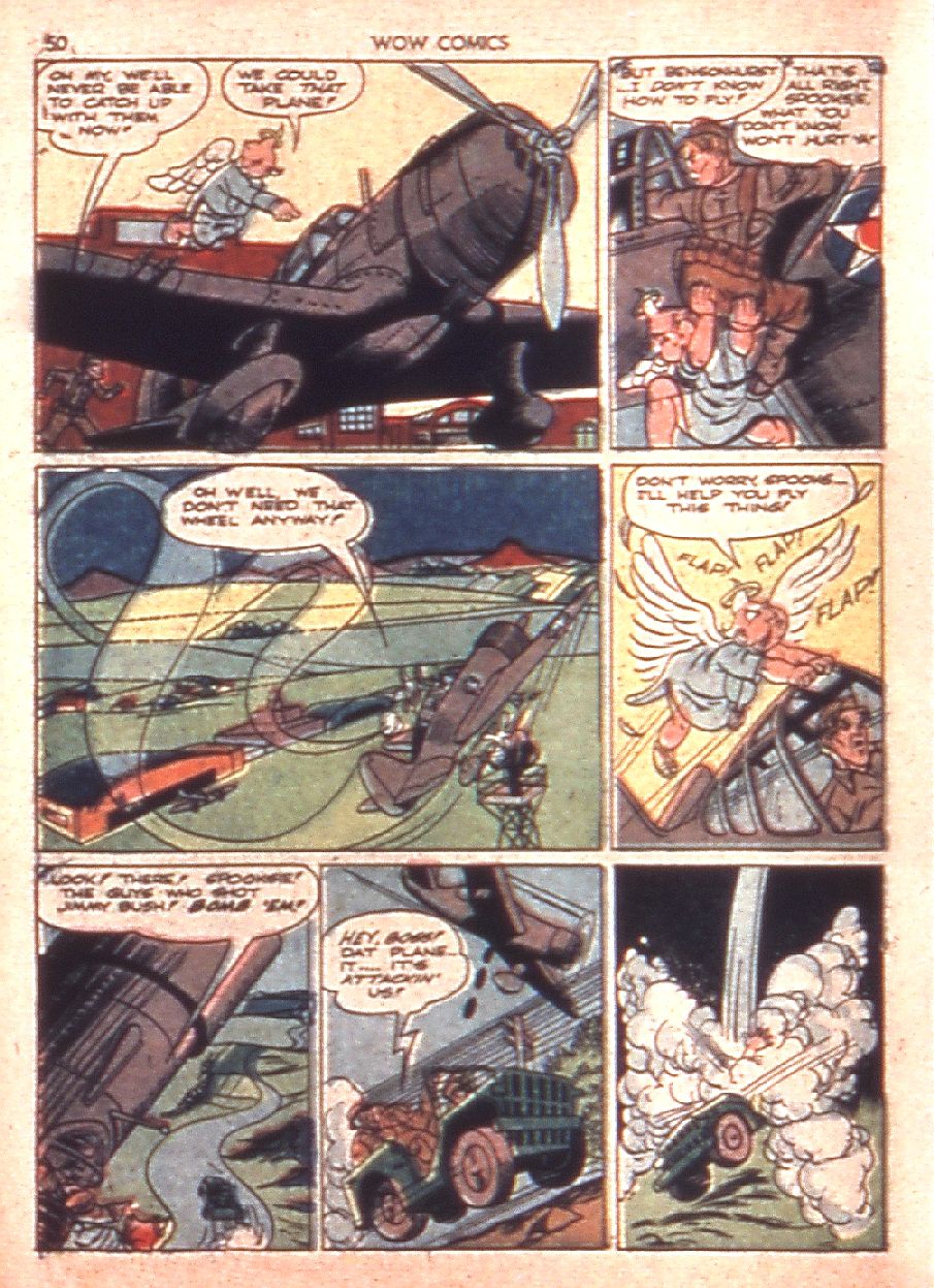 Read online Wow Comics comic -  Issue #7 - 50