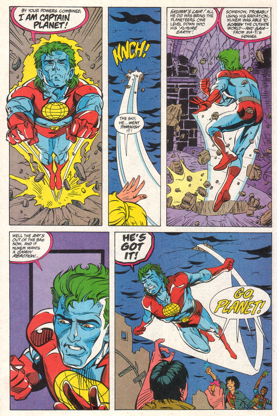 Read online Captain Planet and the Planeteers comic -  Issue #12 - 27