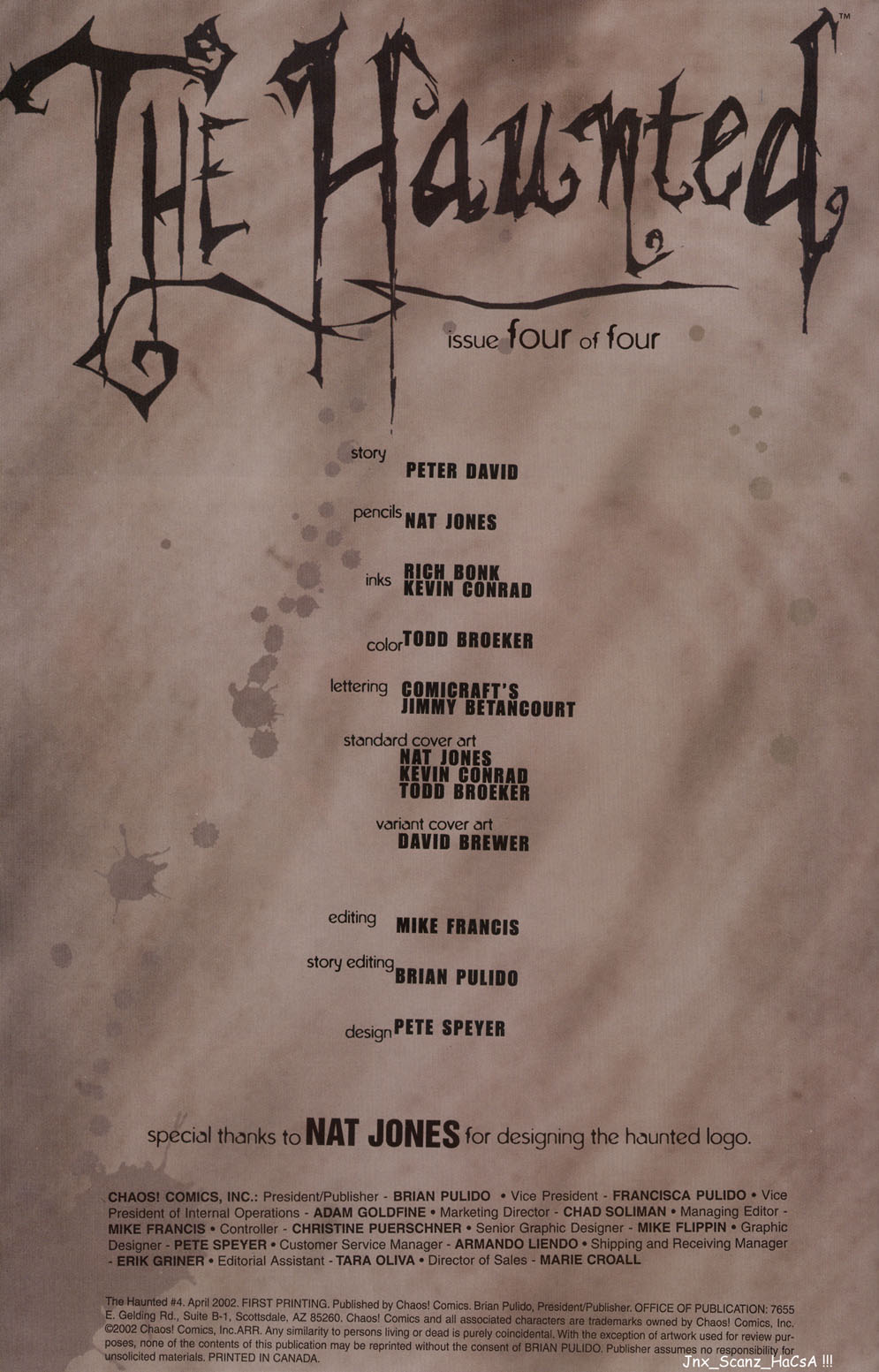 Read online The Haunted comic -  Issue #4 - 3