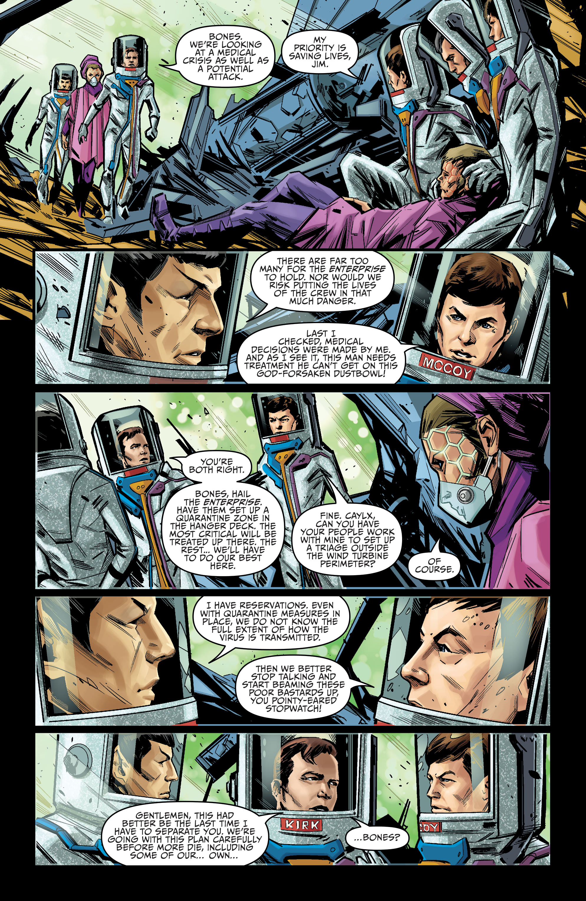 Read online Star Trek: Year Five comic -  Issue #18 - 17