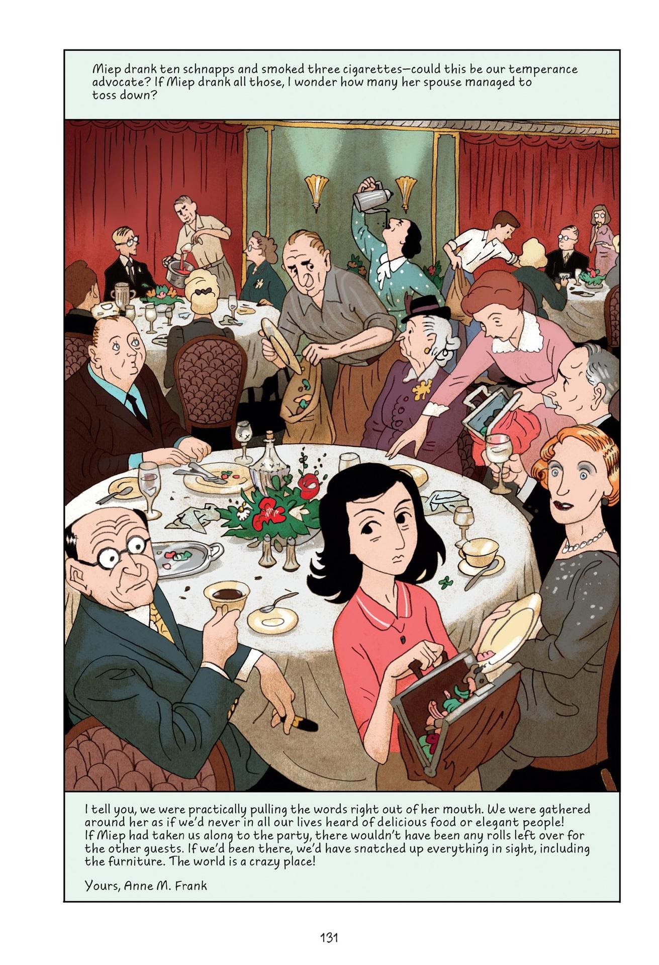 Read online Anne Frank’s Diary: The Graphic Adaptation comic -  Issue # TPB - 129