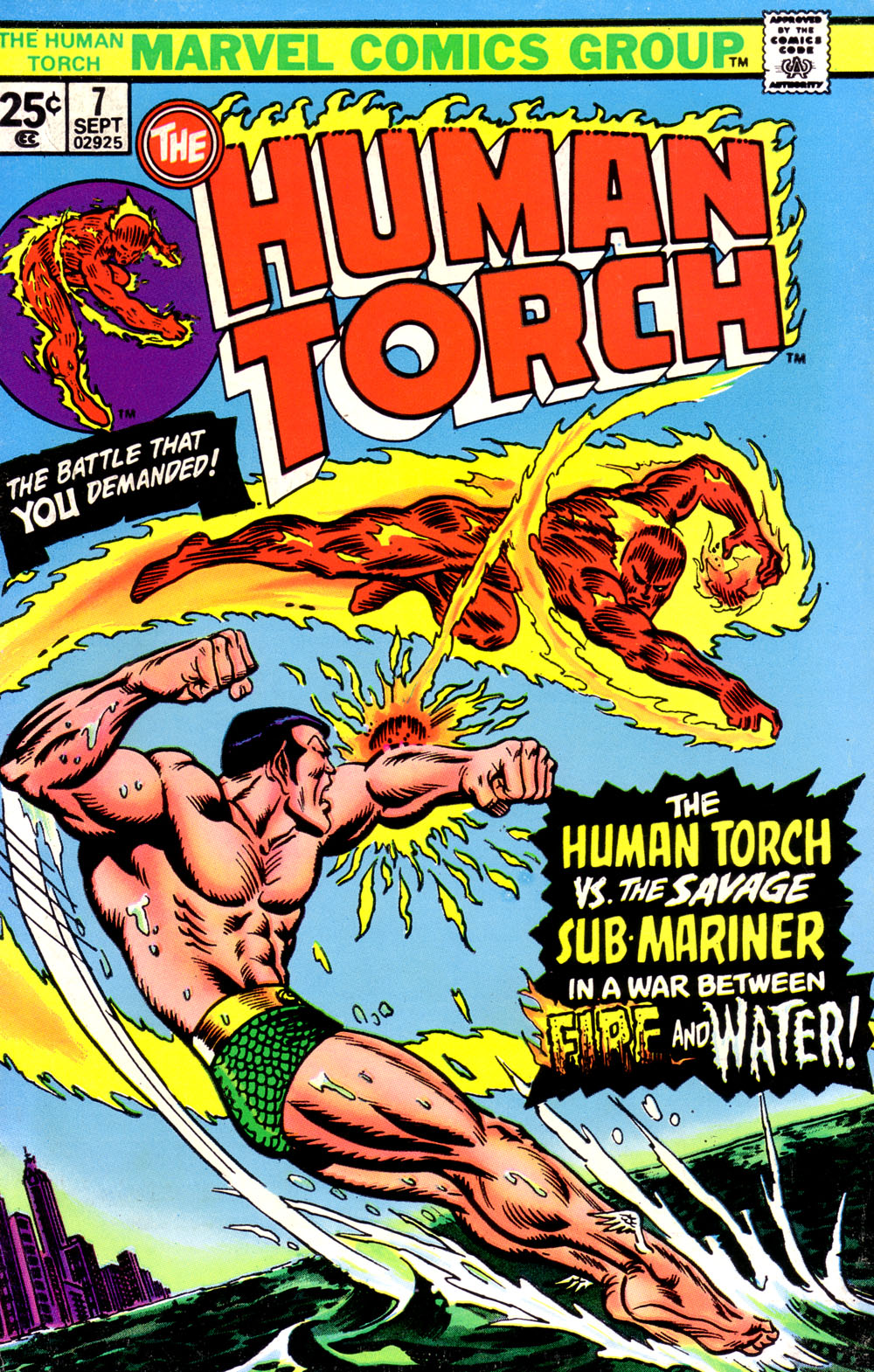 Read online The Human Torch (1974) comic -  Issue #7 - 1