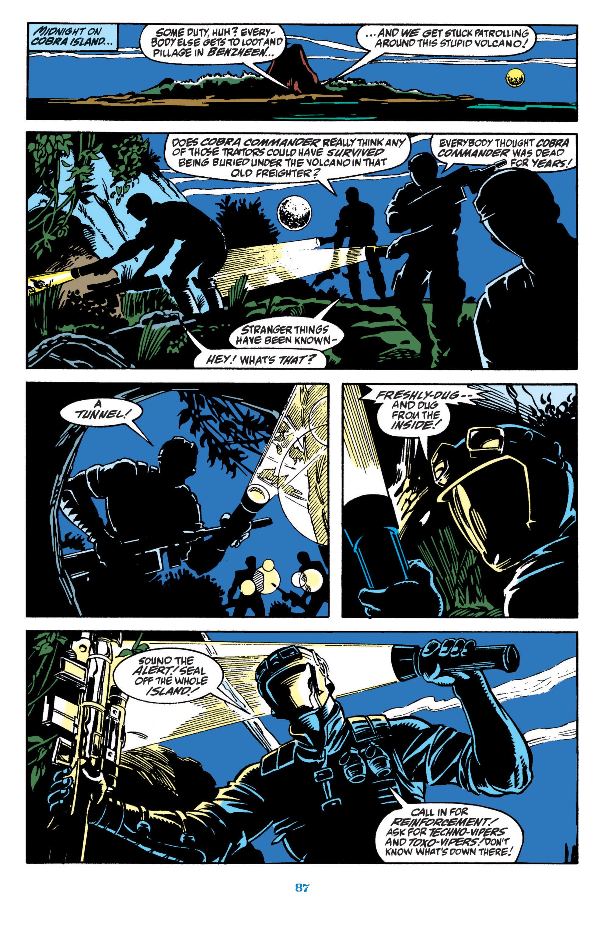 Read online Classic G.I. Joe comic -  Issue # TPB 12 (Part 1) - 87