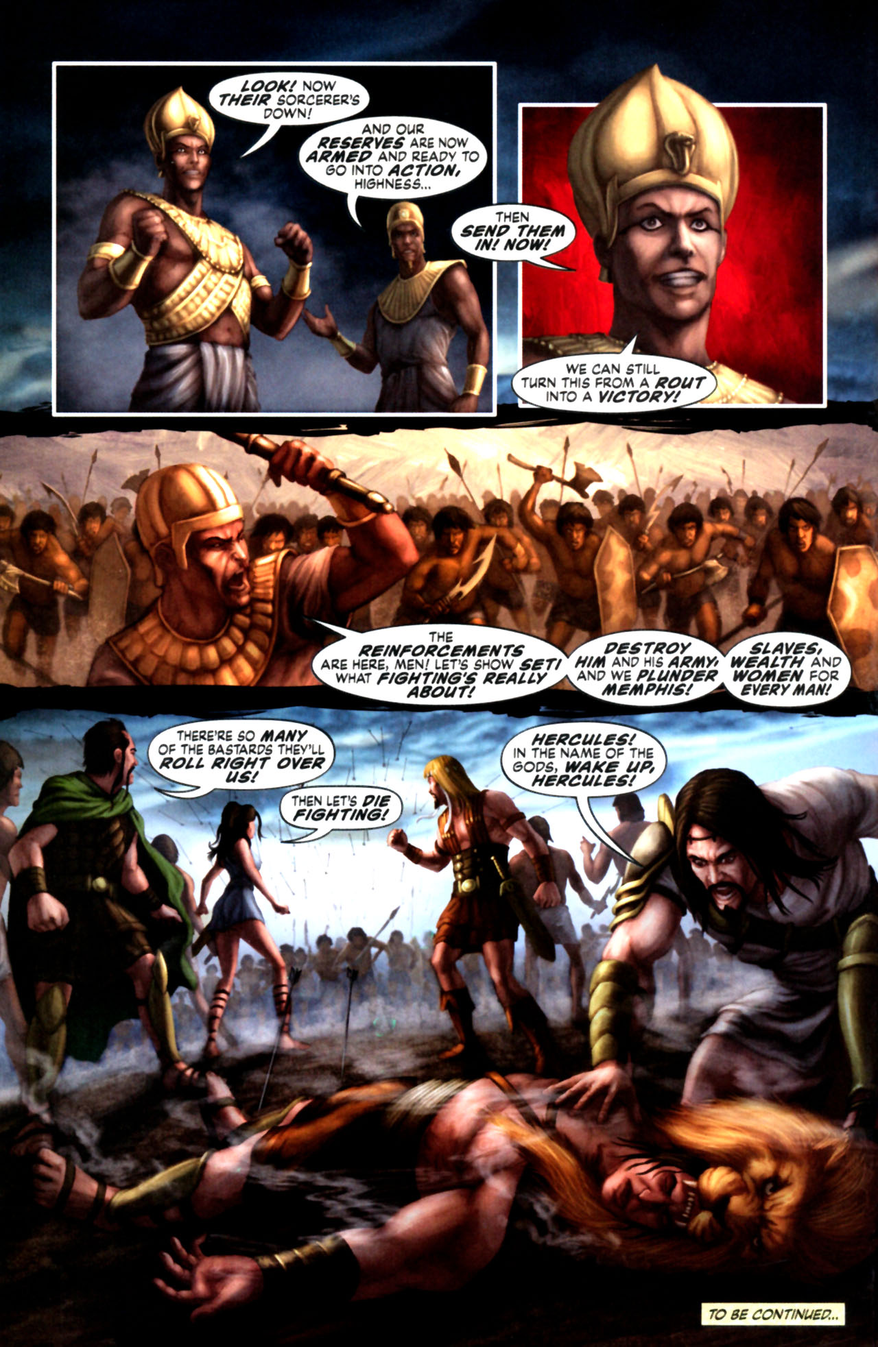 Read online Hercules: The Knives of Kush comic -  Issue #4 - 26