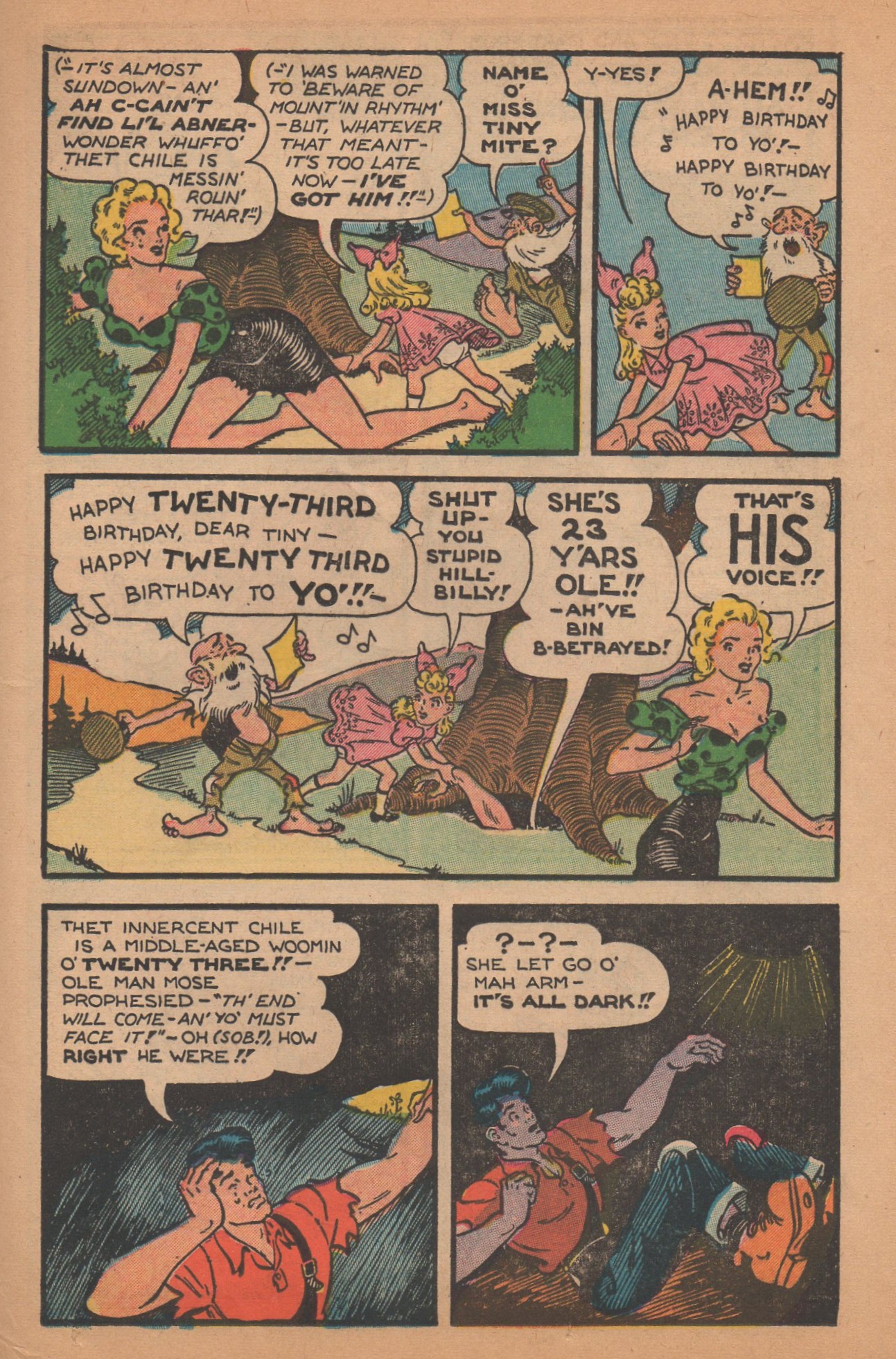 Read online Li'l Abner Comics comic -  Issue #67 - 37