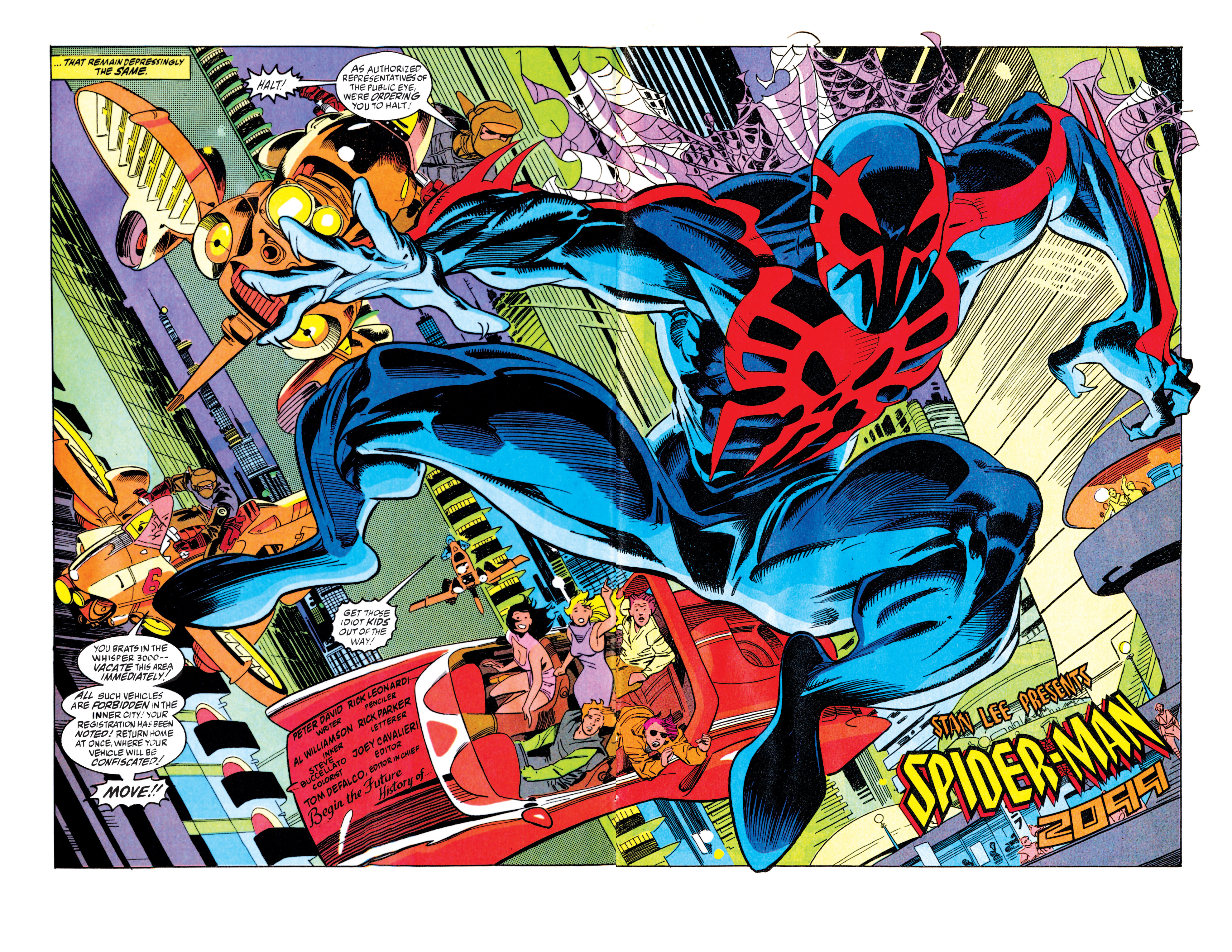 Read online Spider-Man 2099 (1992) comic -  Issue #1 - 3