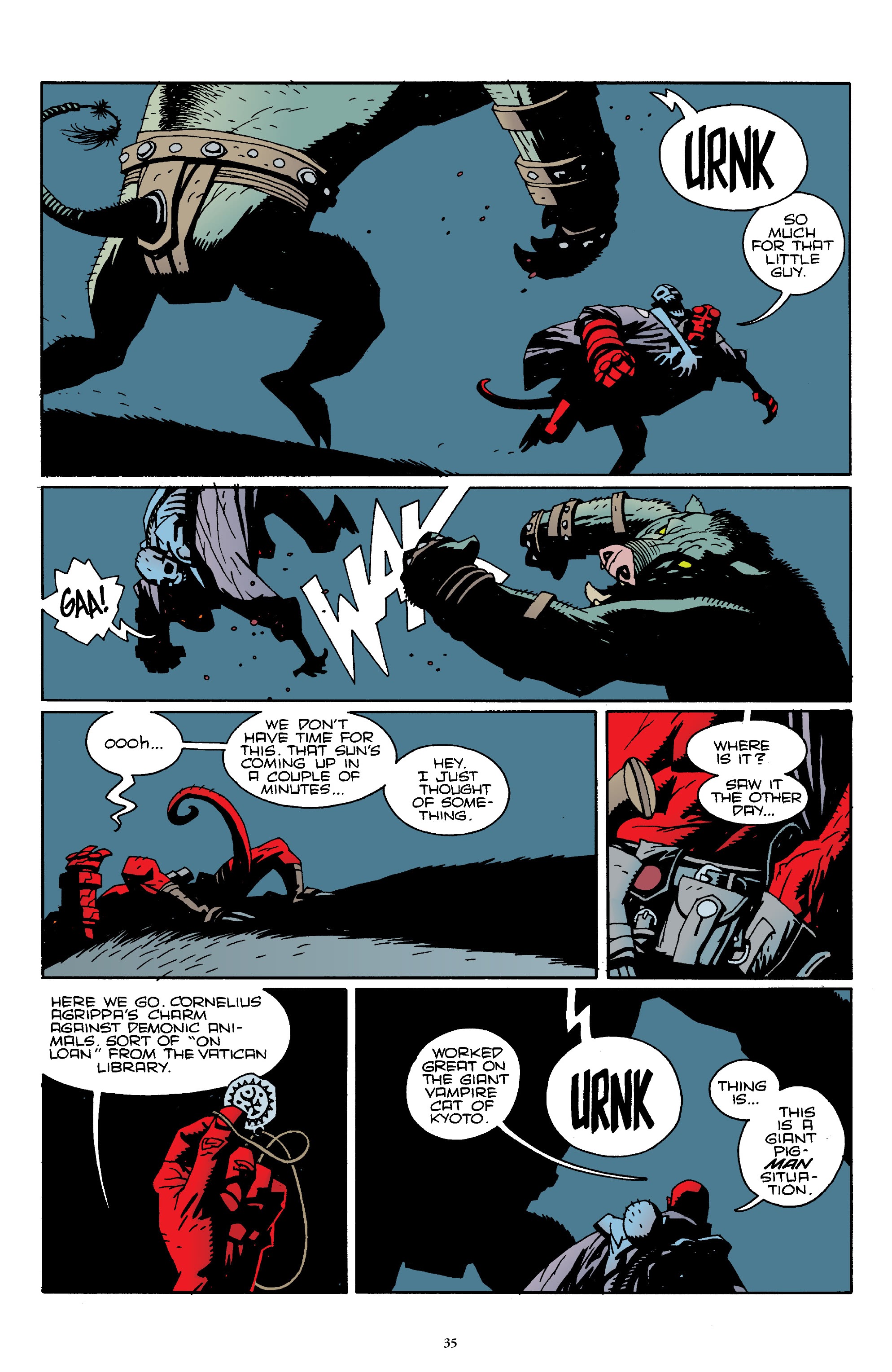 Read online Hellboy Universe Essentials: Hellboy comic -  Issue # TPB (Part 1) - 34