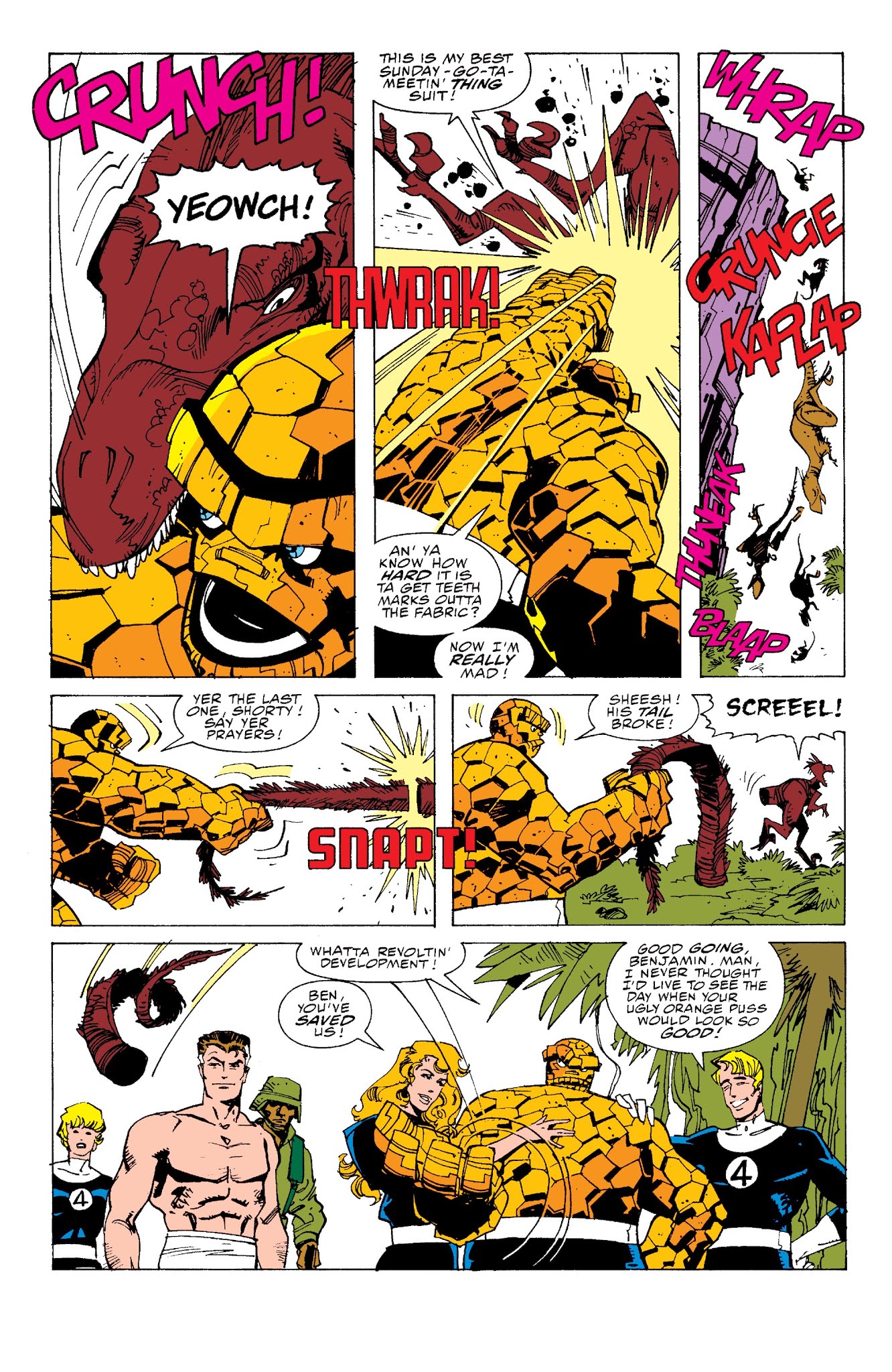 Read online Fantastic Four Visionaries: Walter Simonson comic -  Issue # TPB 2 (Part 1) - 93