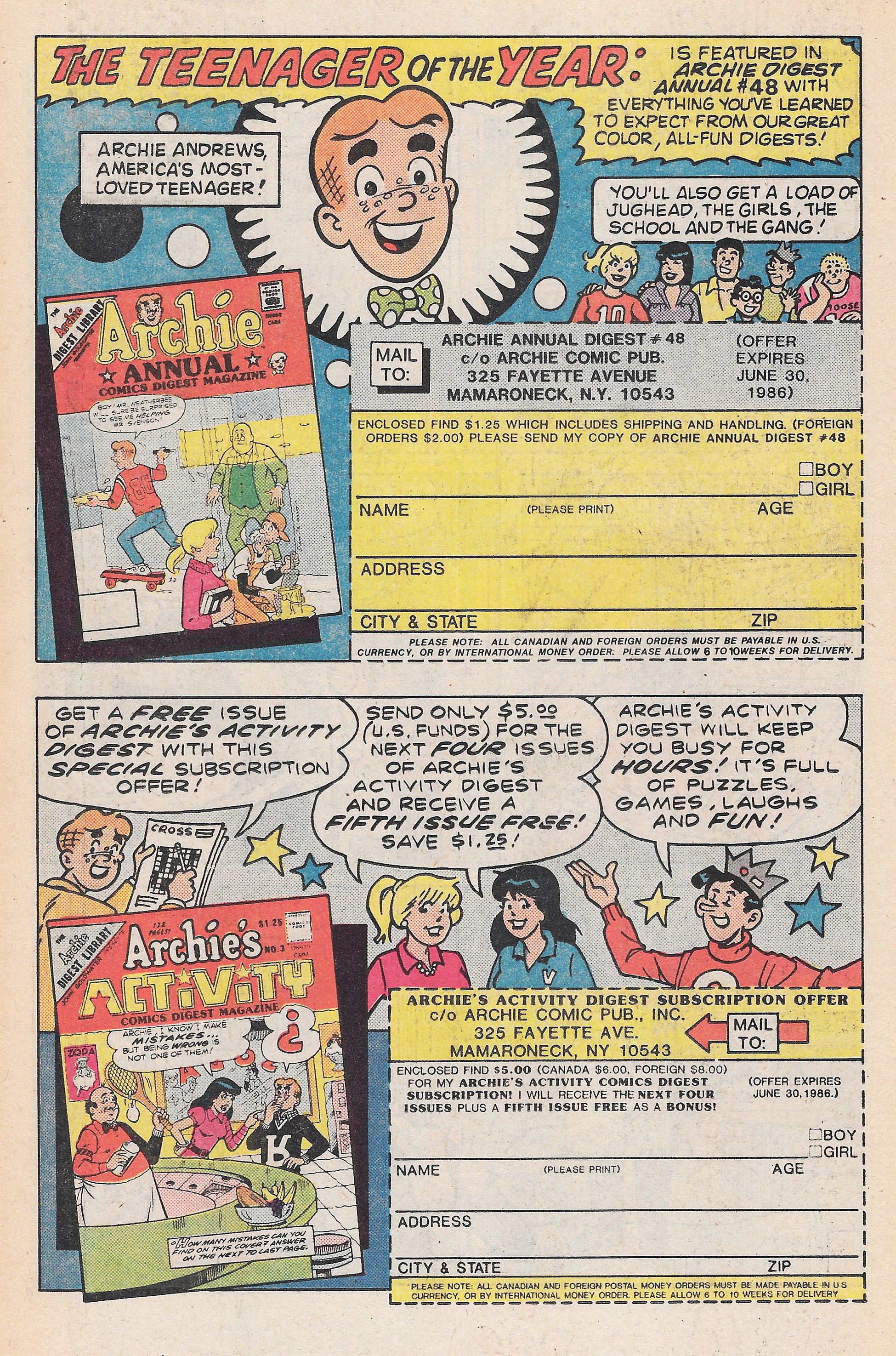 Read online Life With Archie (1958) comic -  Issue #254 - 18