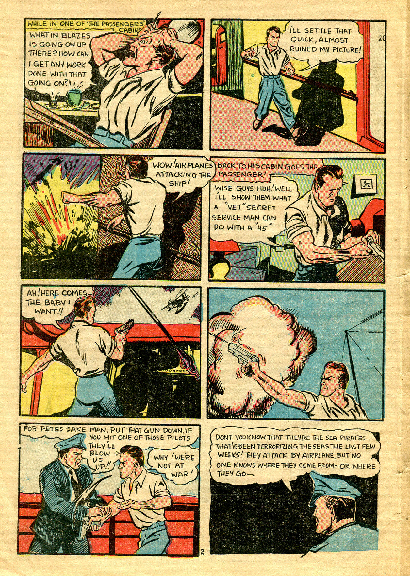 Read online Super Spy (1940) comic -  Issue #2 - 9
