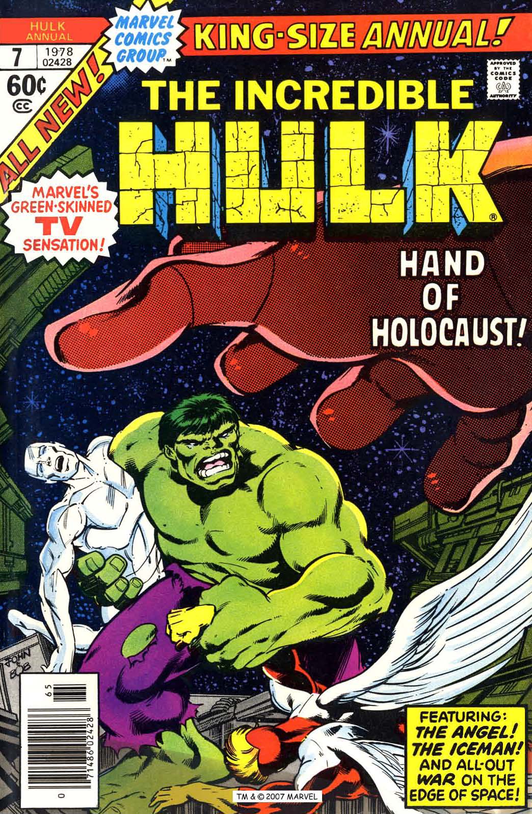 Read online The Incredible Hulk Annual comic -  Issue #7 - 1