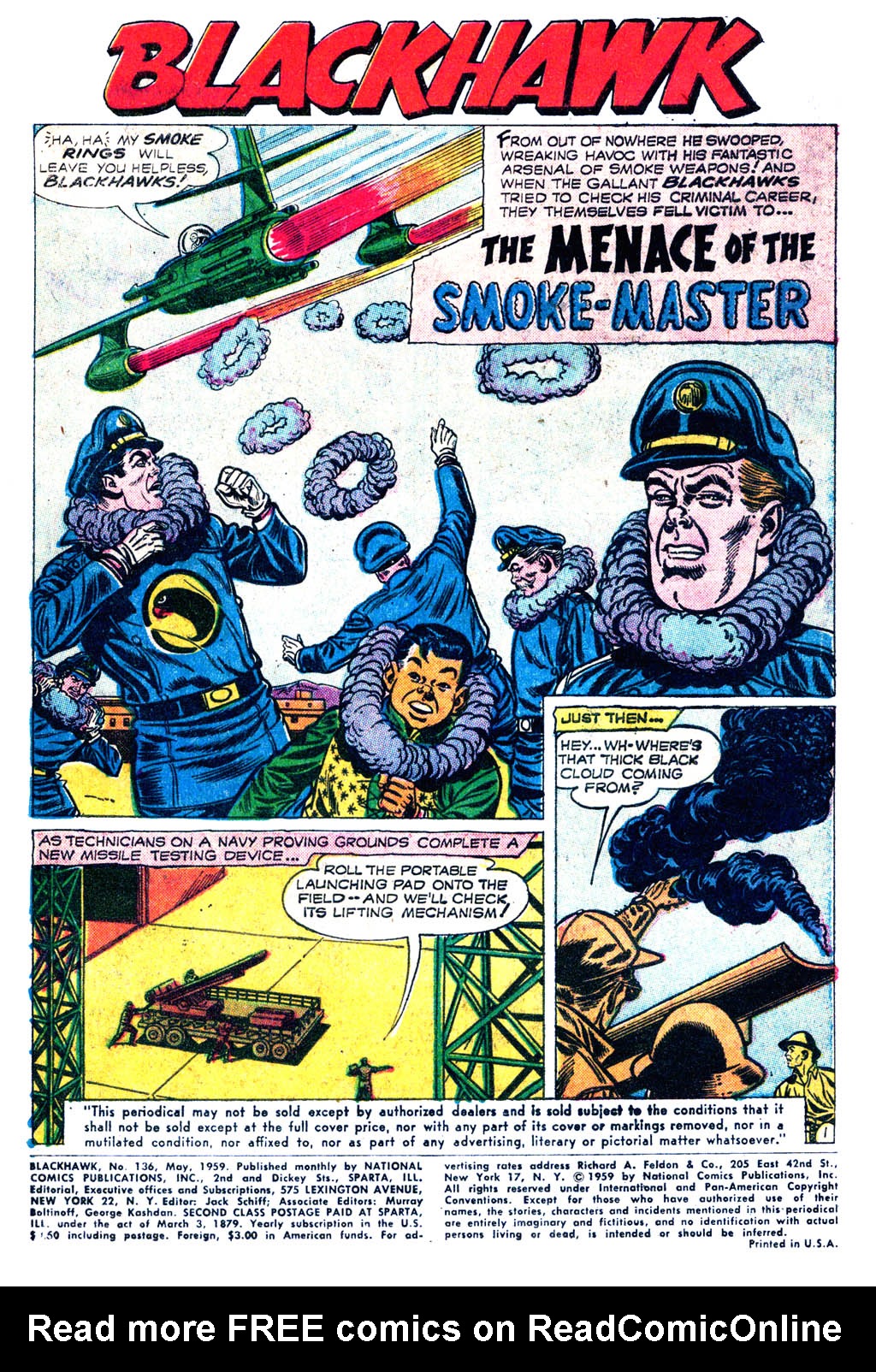 Read online Blackhawk (1957) comic -  Issue #136 - 3