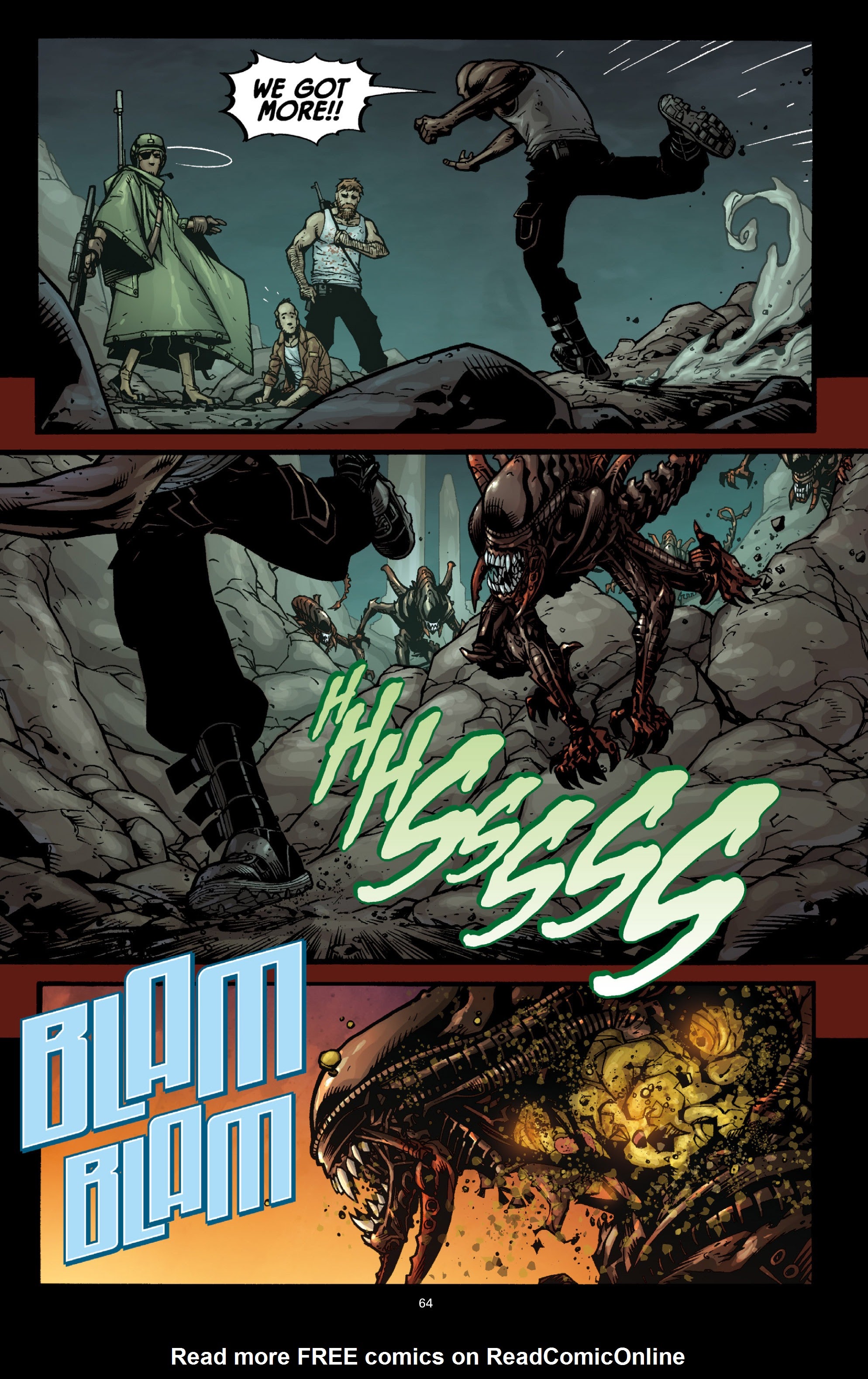 Read online Aliens: More Than Human comic -  Issue # TPB - 63