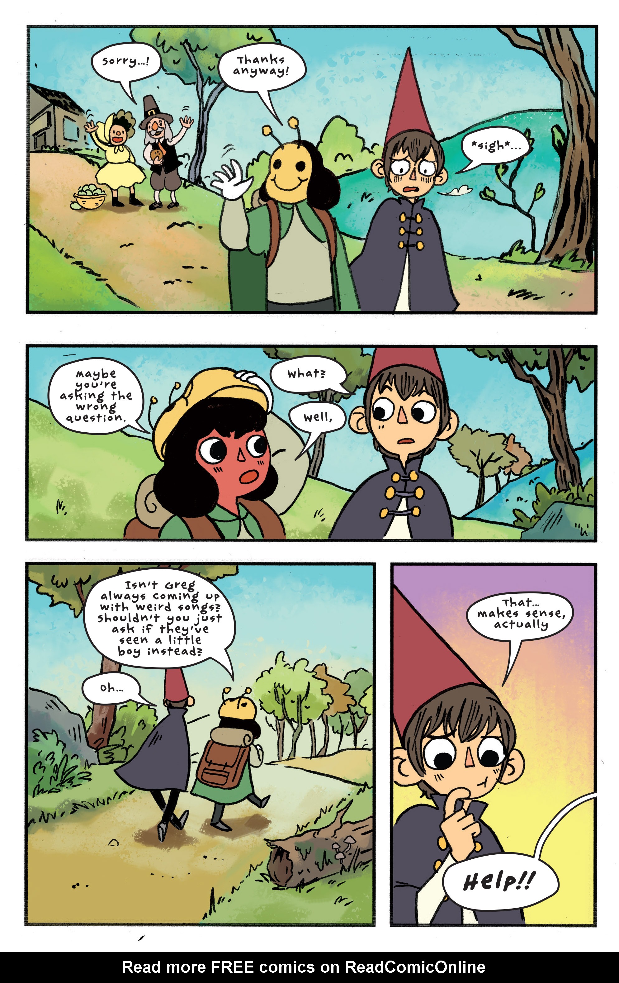 Read online Over the Garden Wall (2016) comic -  Issue #11 - 14