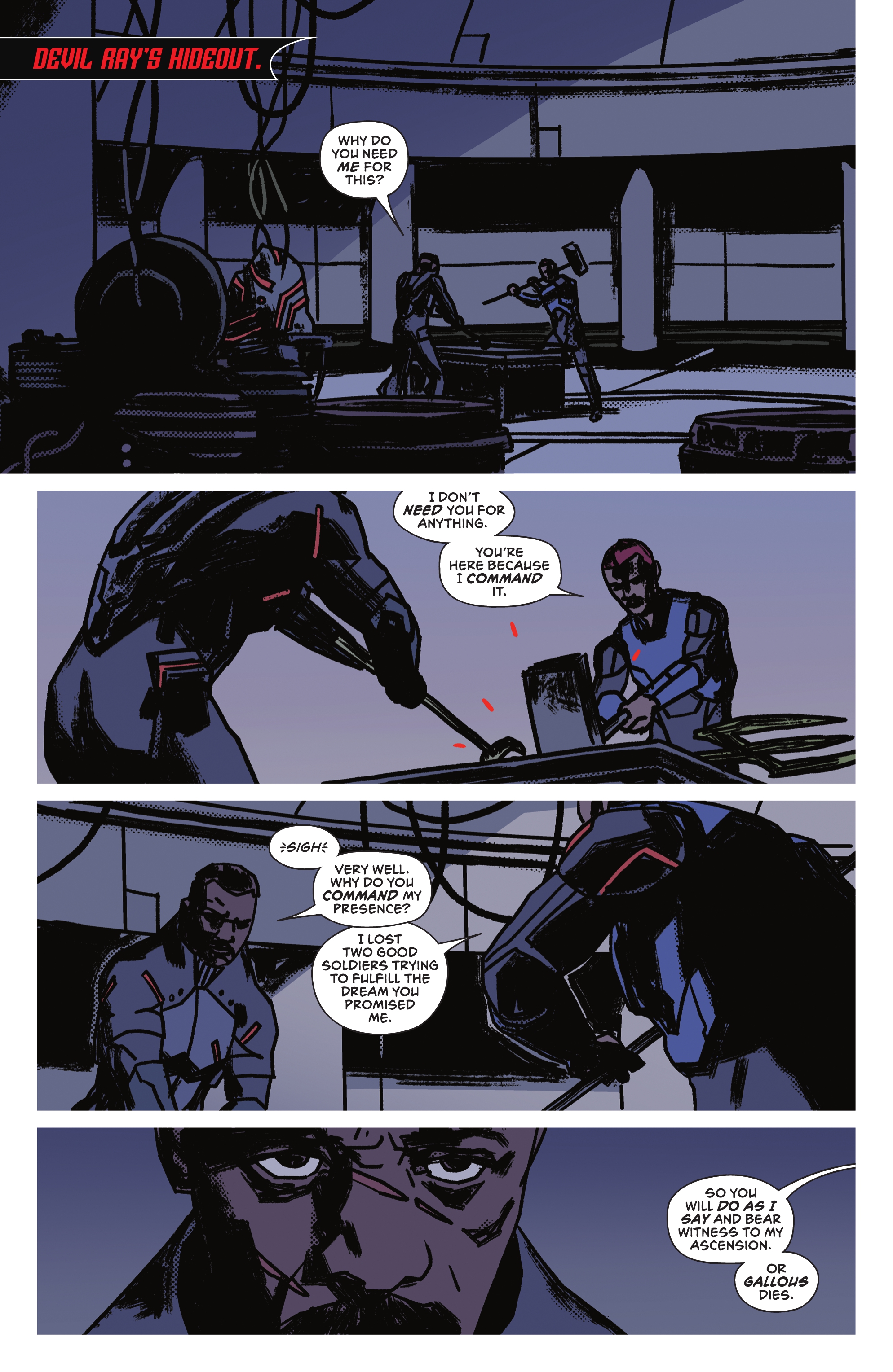 Read online Black Manta comic -  Issue #6 - 7