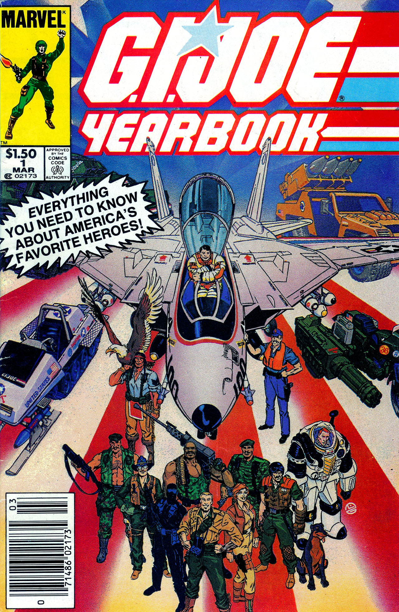 Read online G.I. Joe Yearbook comic -  Issue #1 - 1