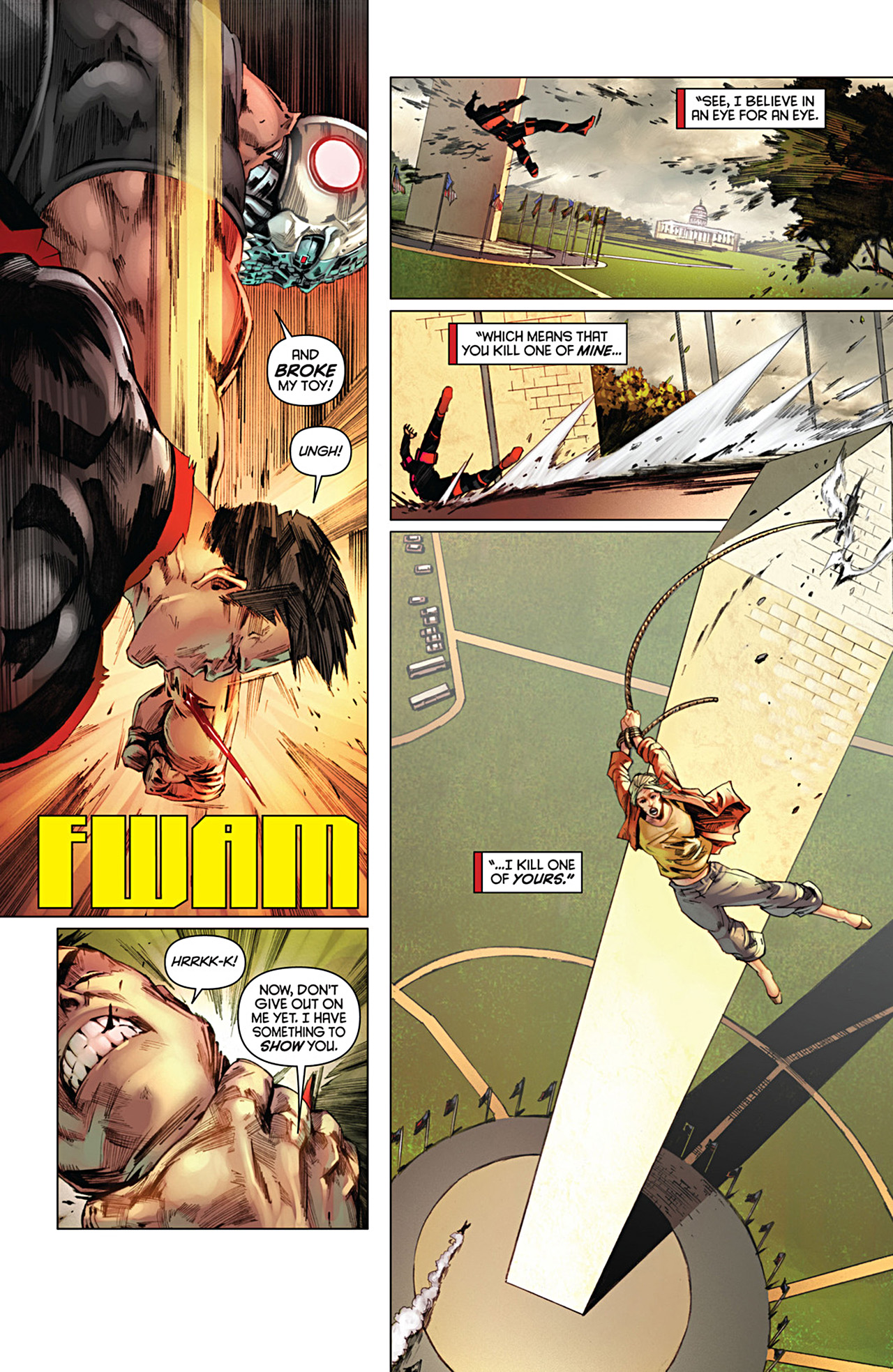 Read online Bionic Man comic -  Issue #10 - 11