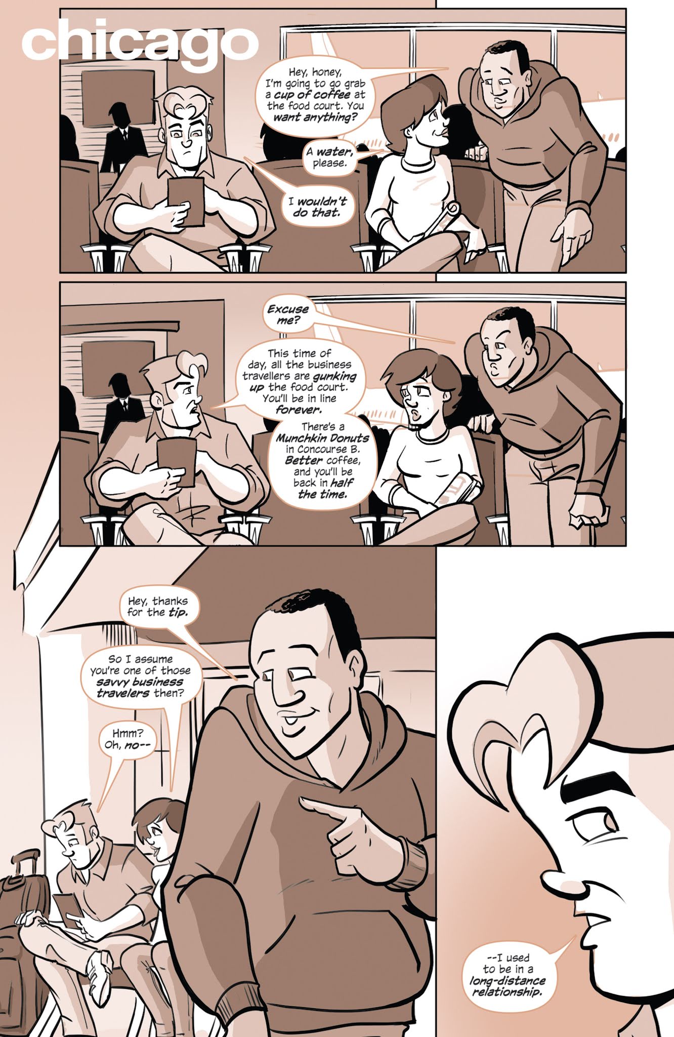 Read online Long Distance comic -  Issue #1 - 3