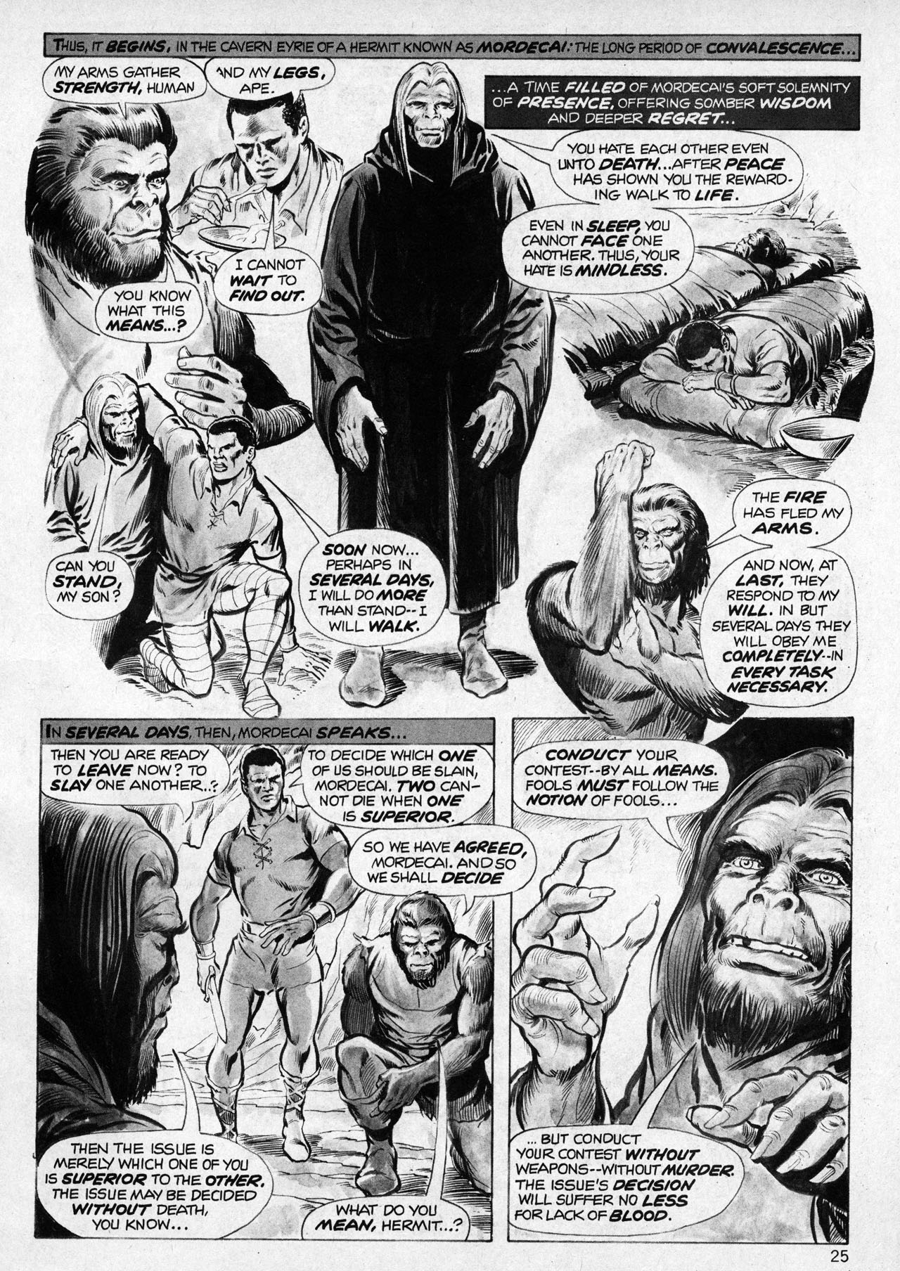 Read online Planet of the Apes comic -  Issue #5 - 24